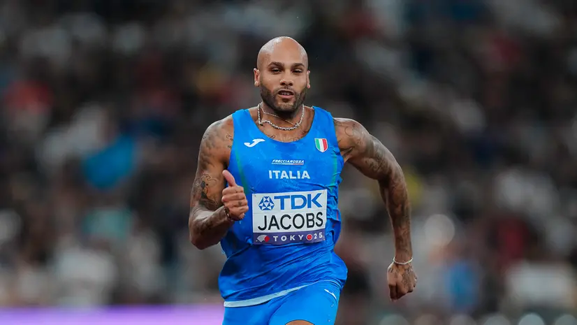 Marcell Jacobs - Foto Ansa © www.giornaledibrescia.it