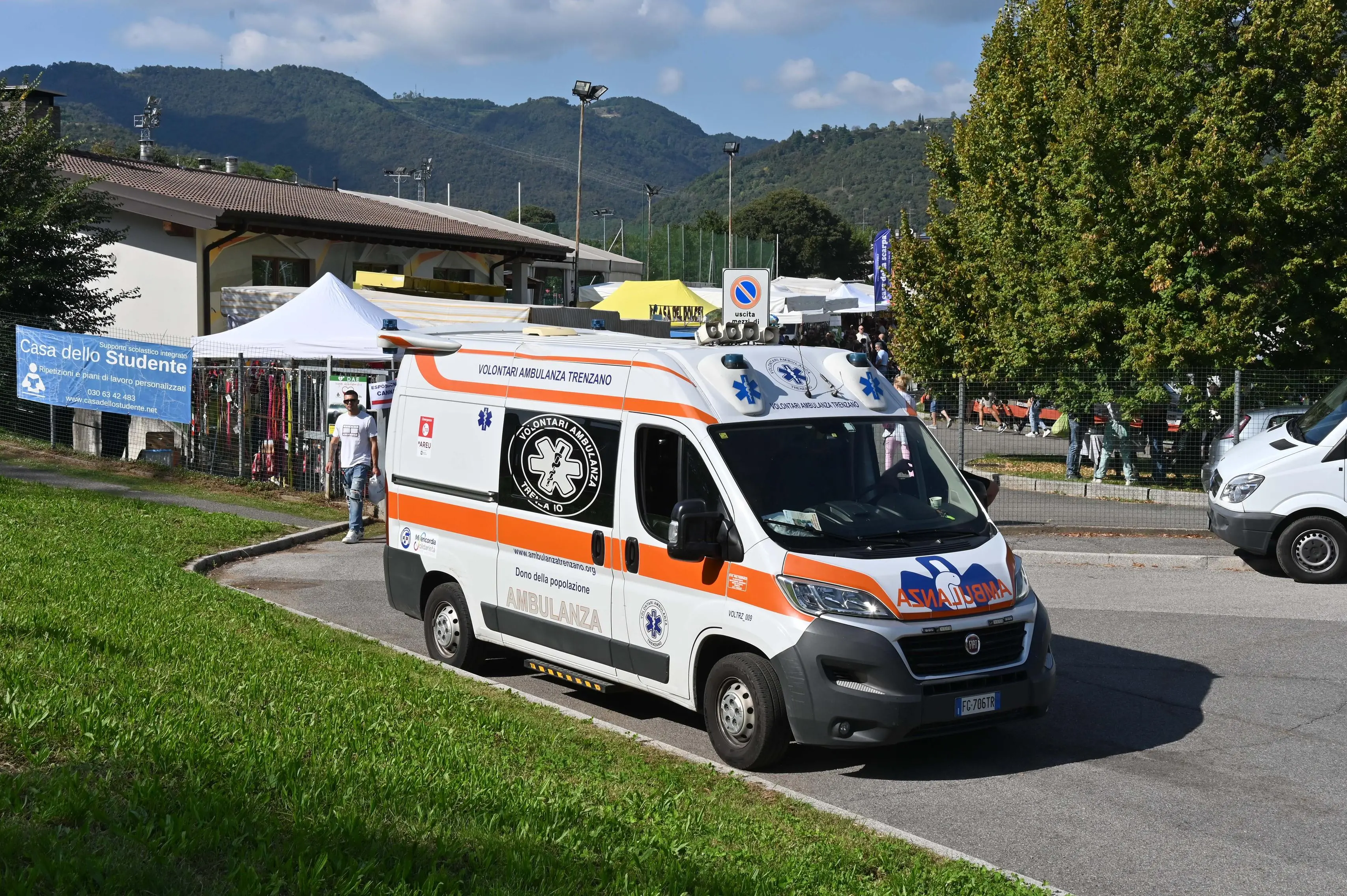 L'accoltellamento tra due ambulanti alla Fiera della Caccia di Gussago