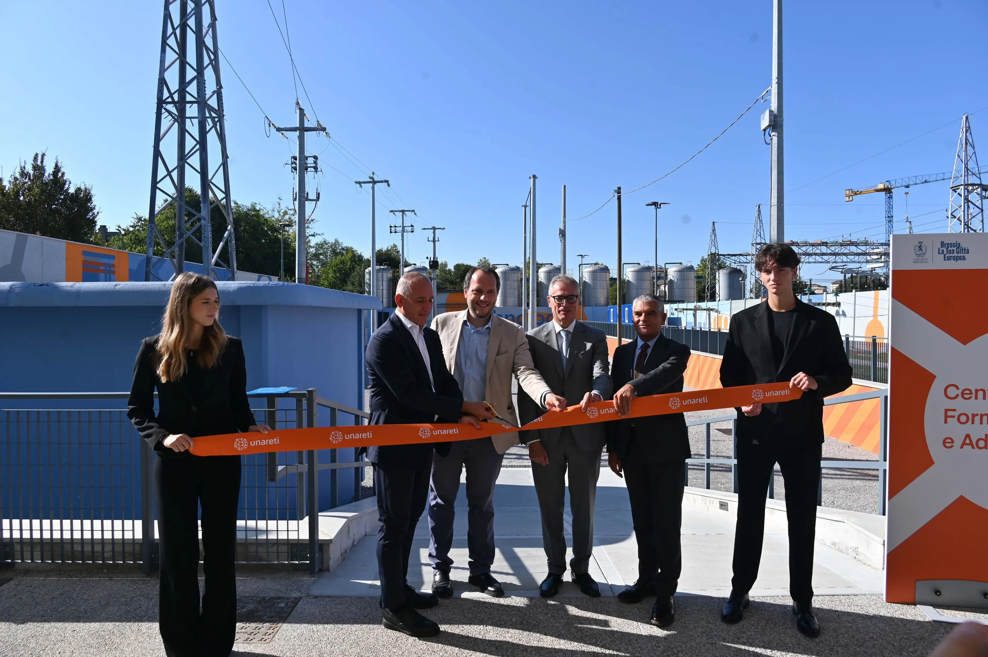 L'inaugurazione del centro di formazione di A2A a San Bartolomeo