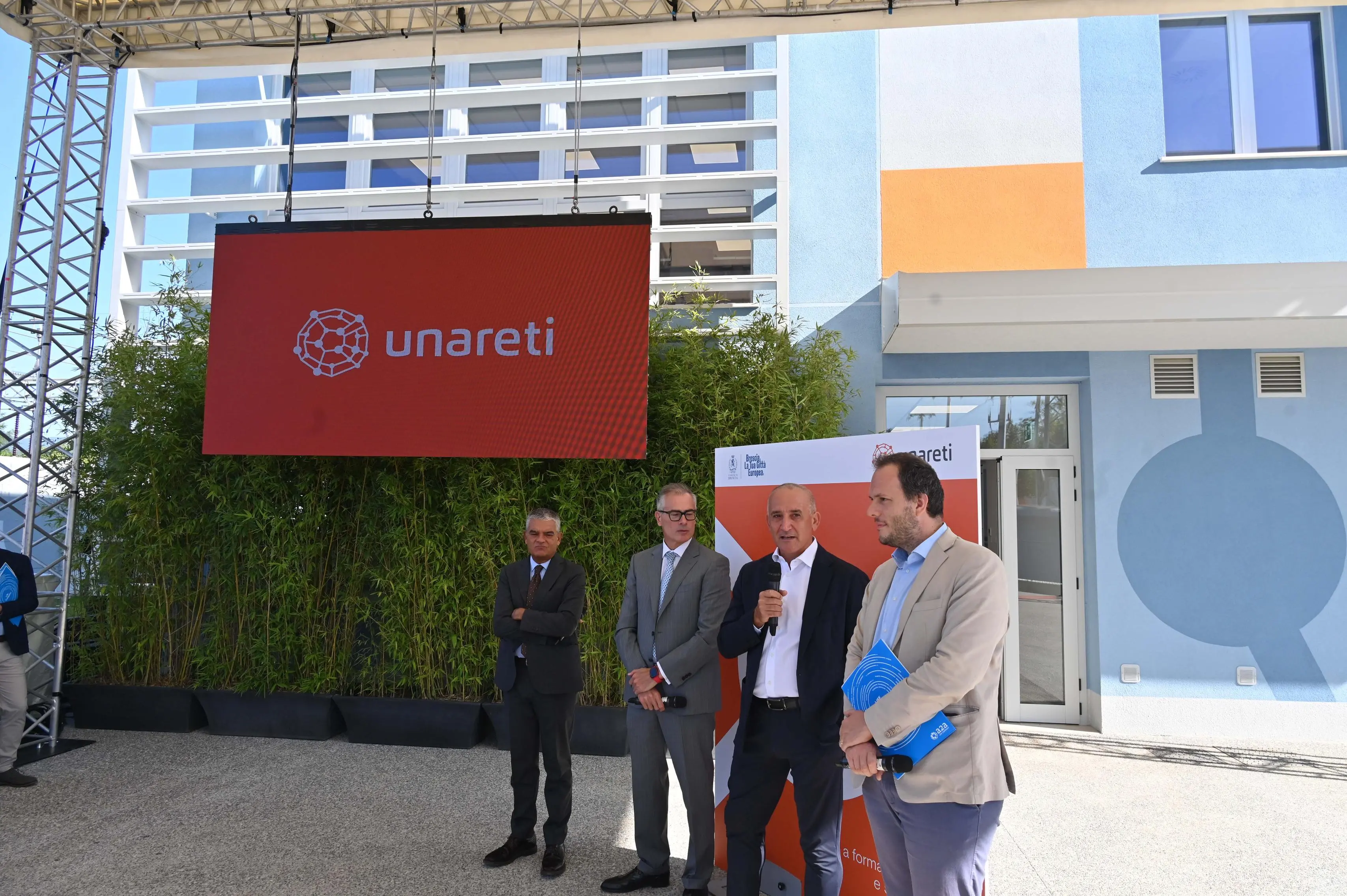 L'inaugurazione del centro di formazione di A2A a San Bartolomeo