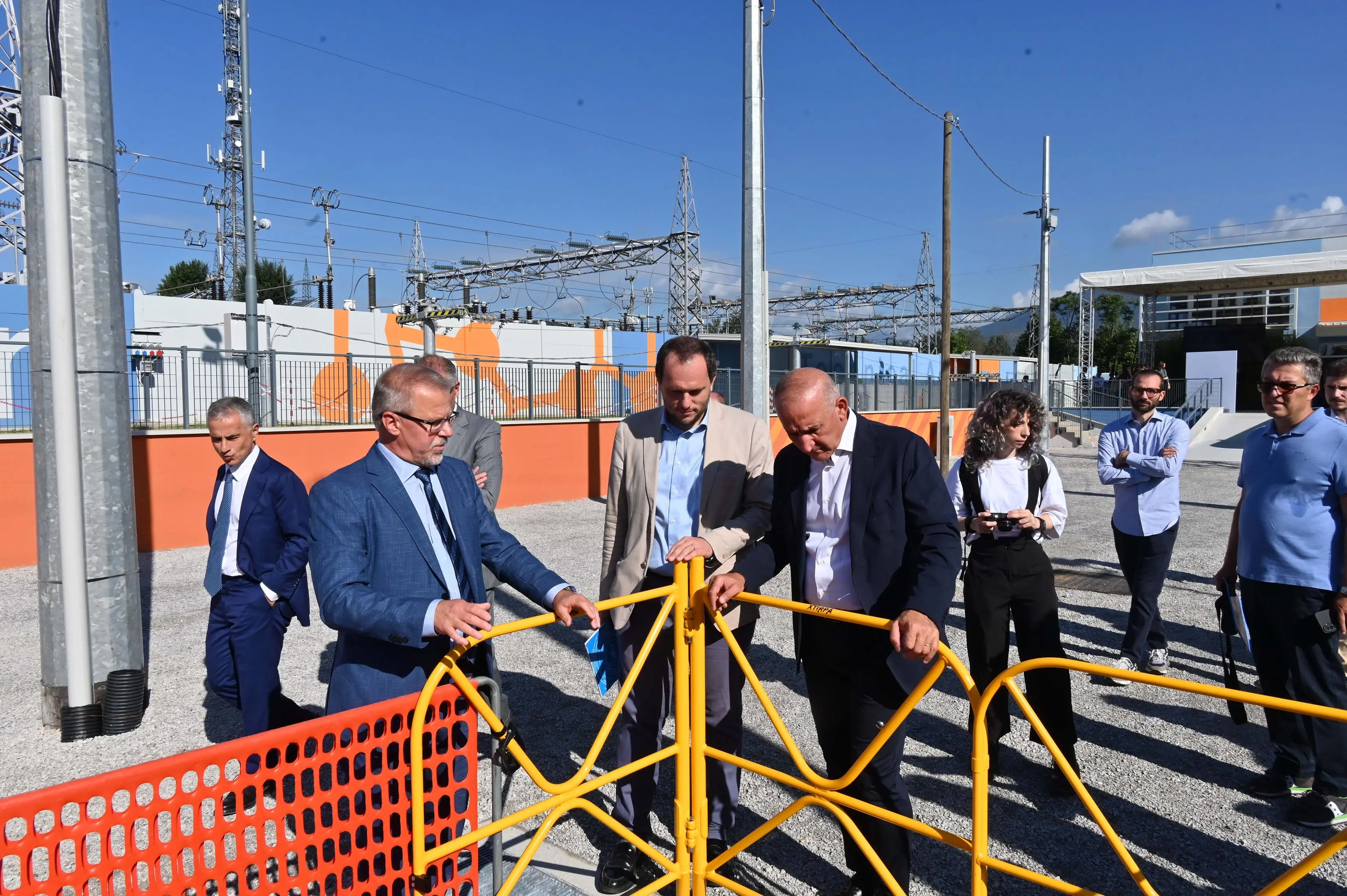 L'inaugurazione del centro di formazione di A2A a San Bartolomeo
