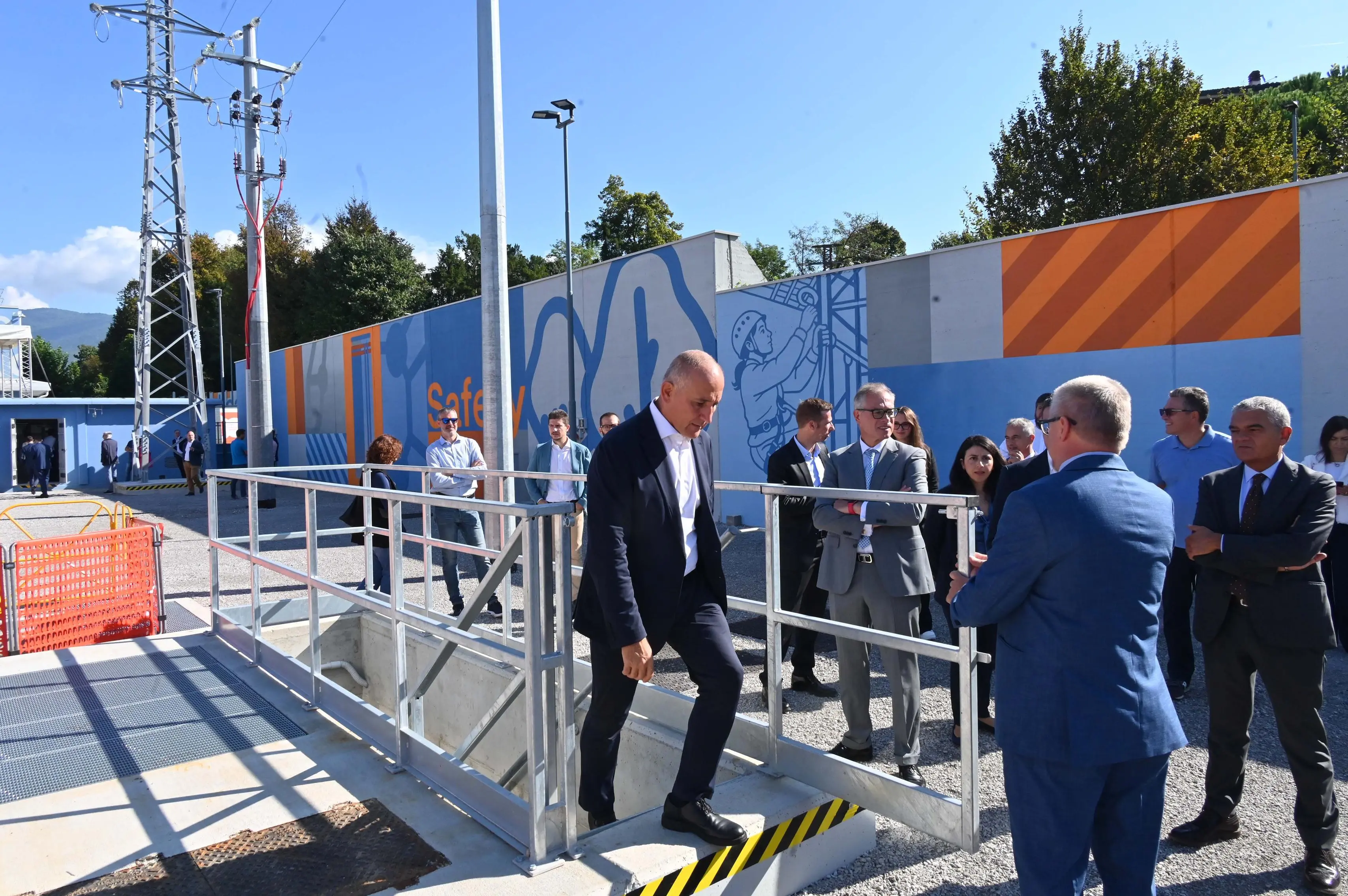 L'inaugurazione del centro di formazione di A2A a San Bartolomeo