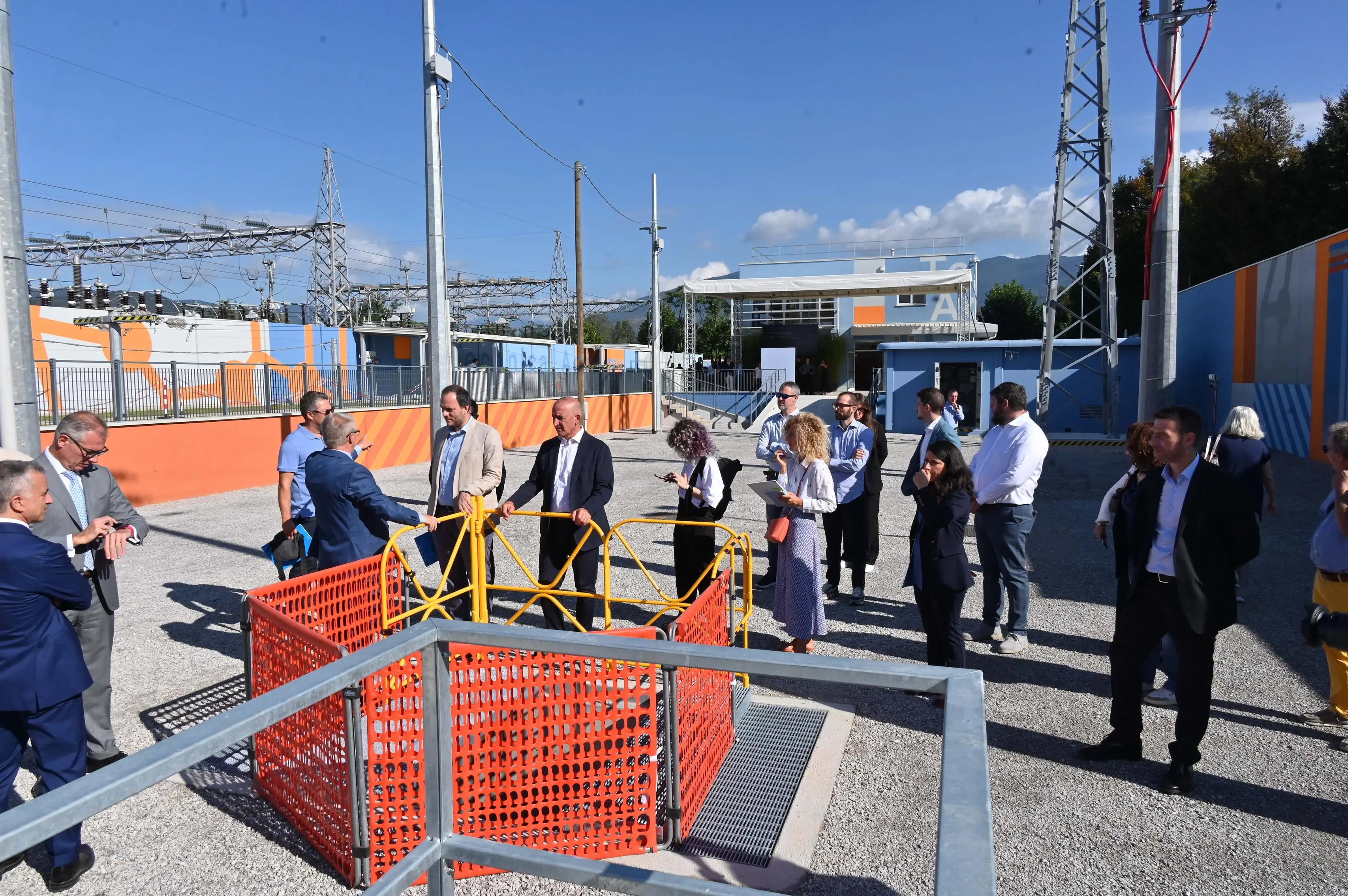 L'inaugurazione del centro di formazione di A2A a San Bartolomeo