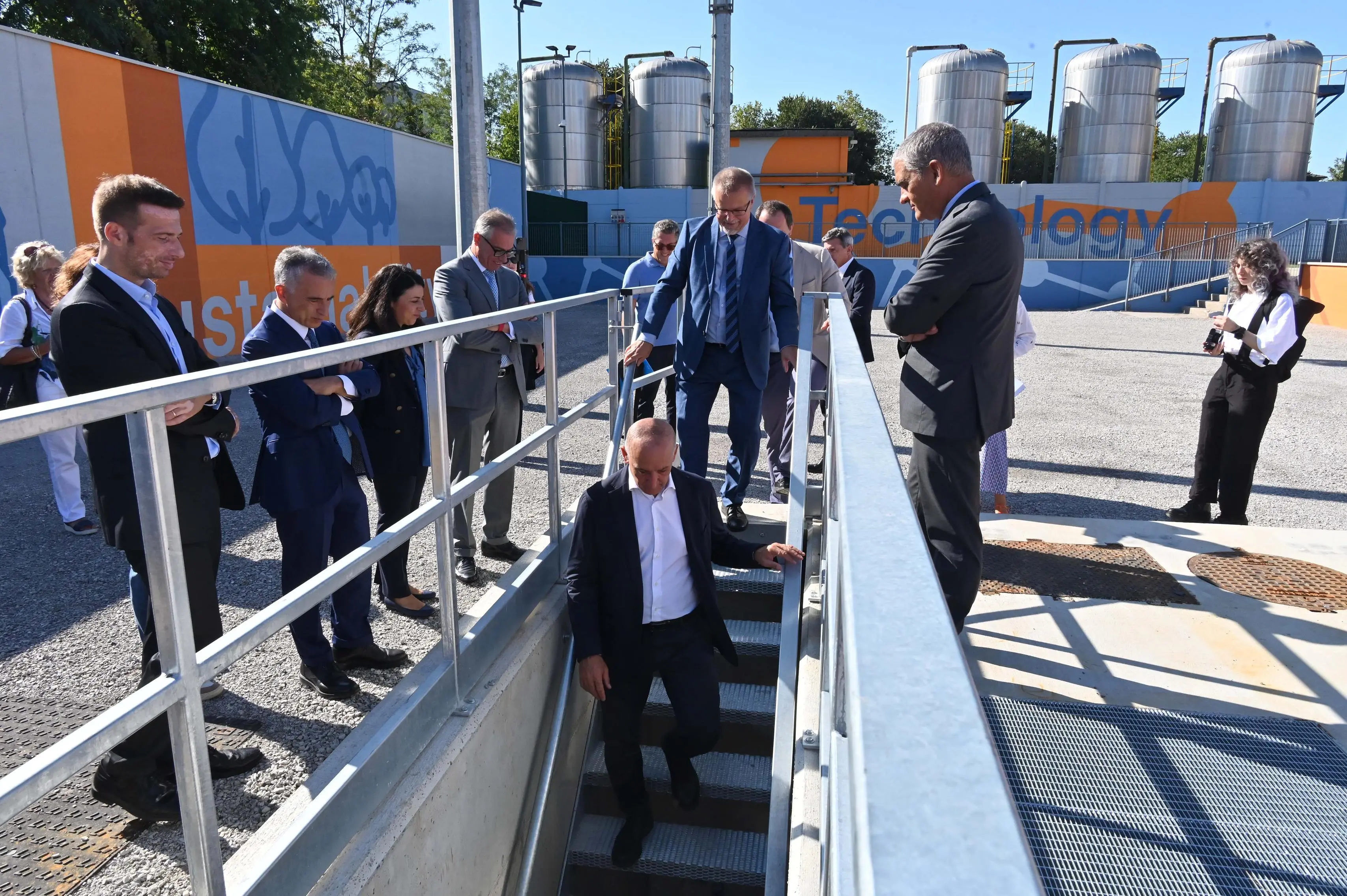 L'inaugurazione del centro di formazione di A2A a San Bartolomeo