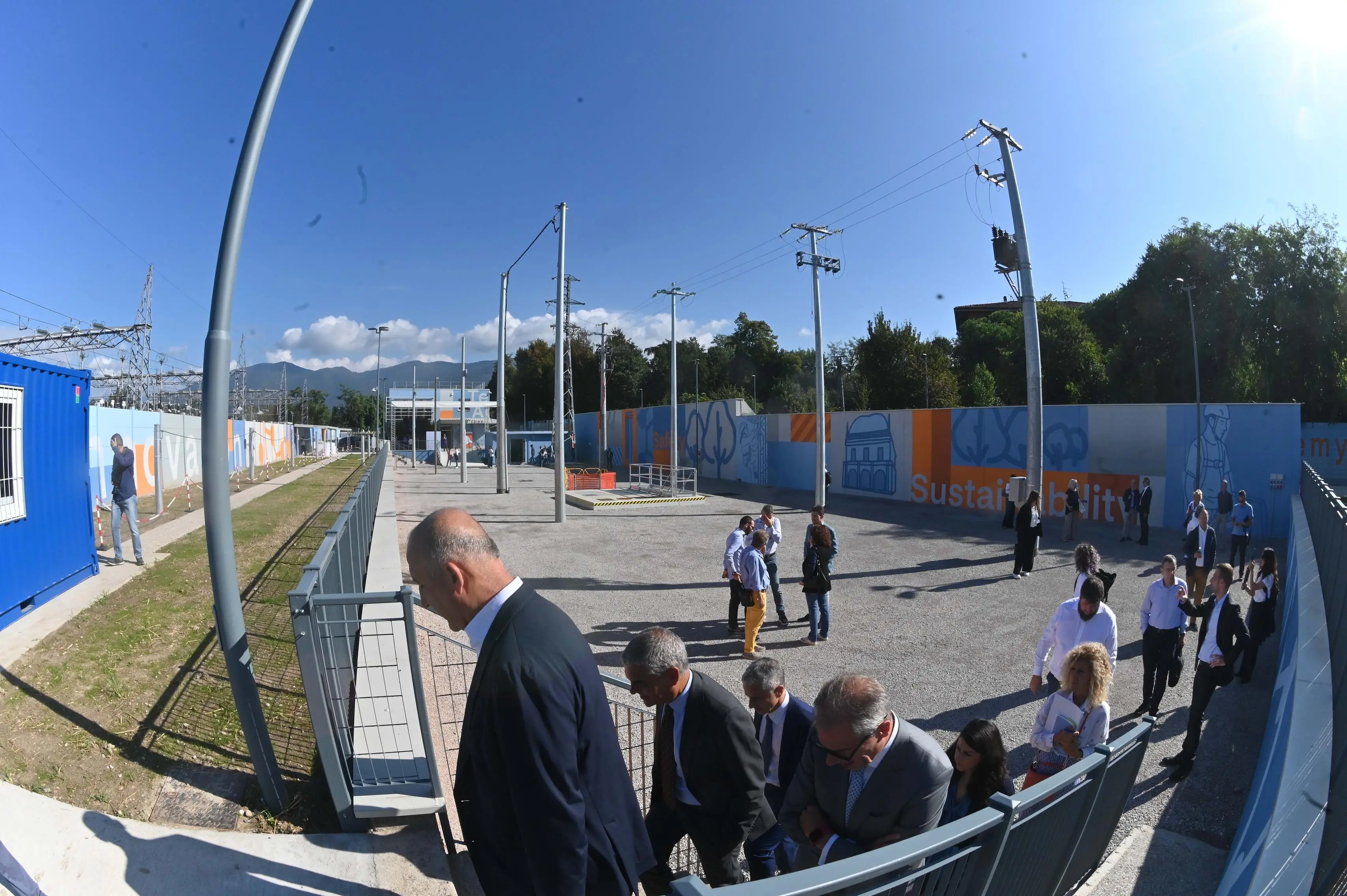 L'inaugurazione del centro di formazione di A2A a San Bartolomeo