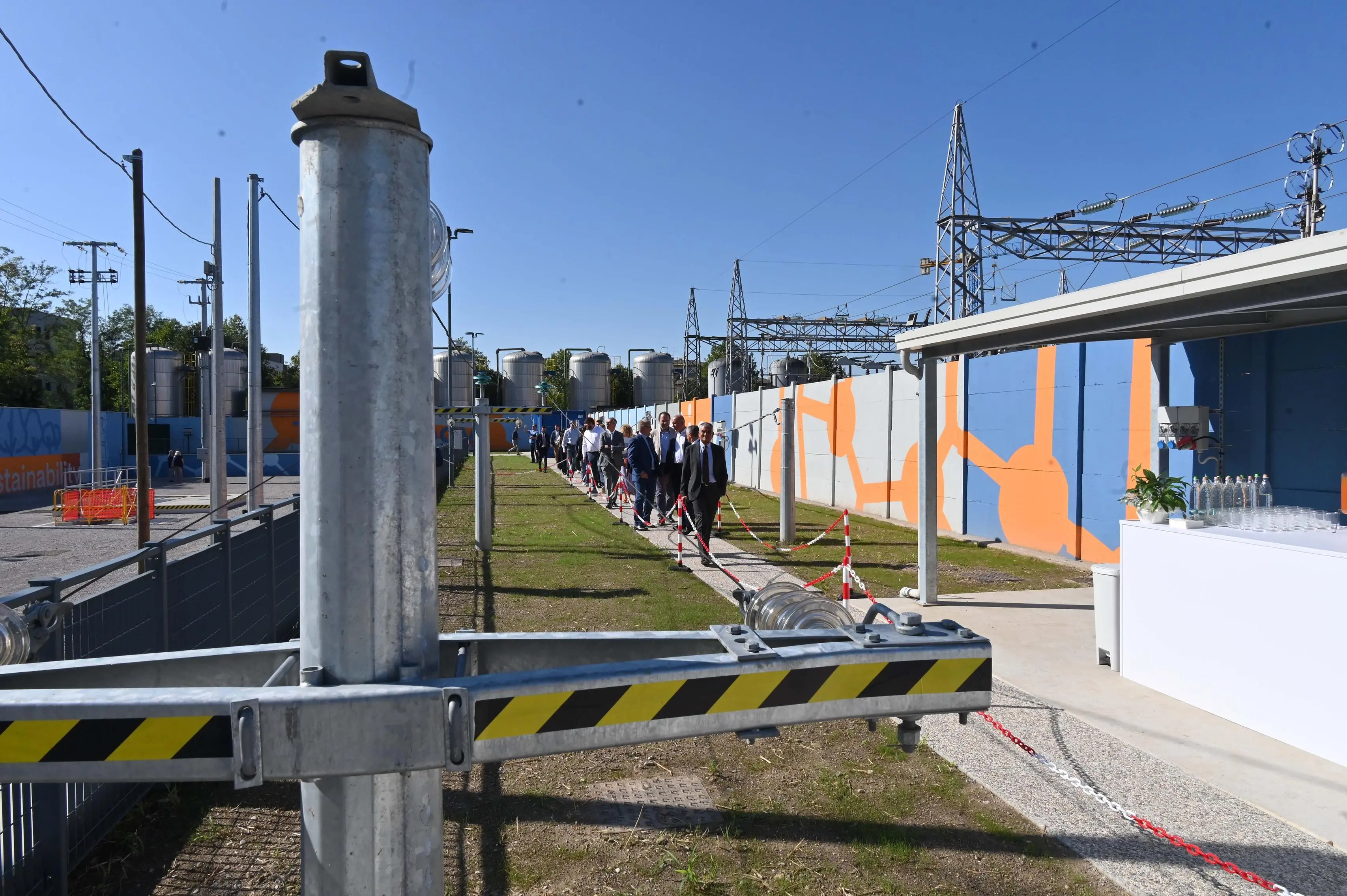 L'inaugurazione del centro di formazione di A2A a San Bartolomeo