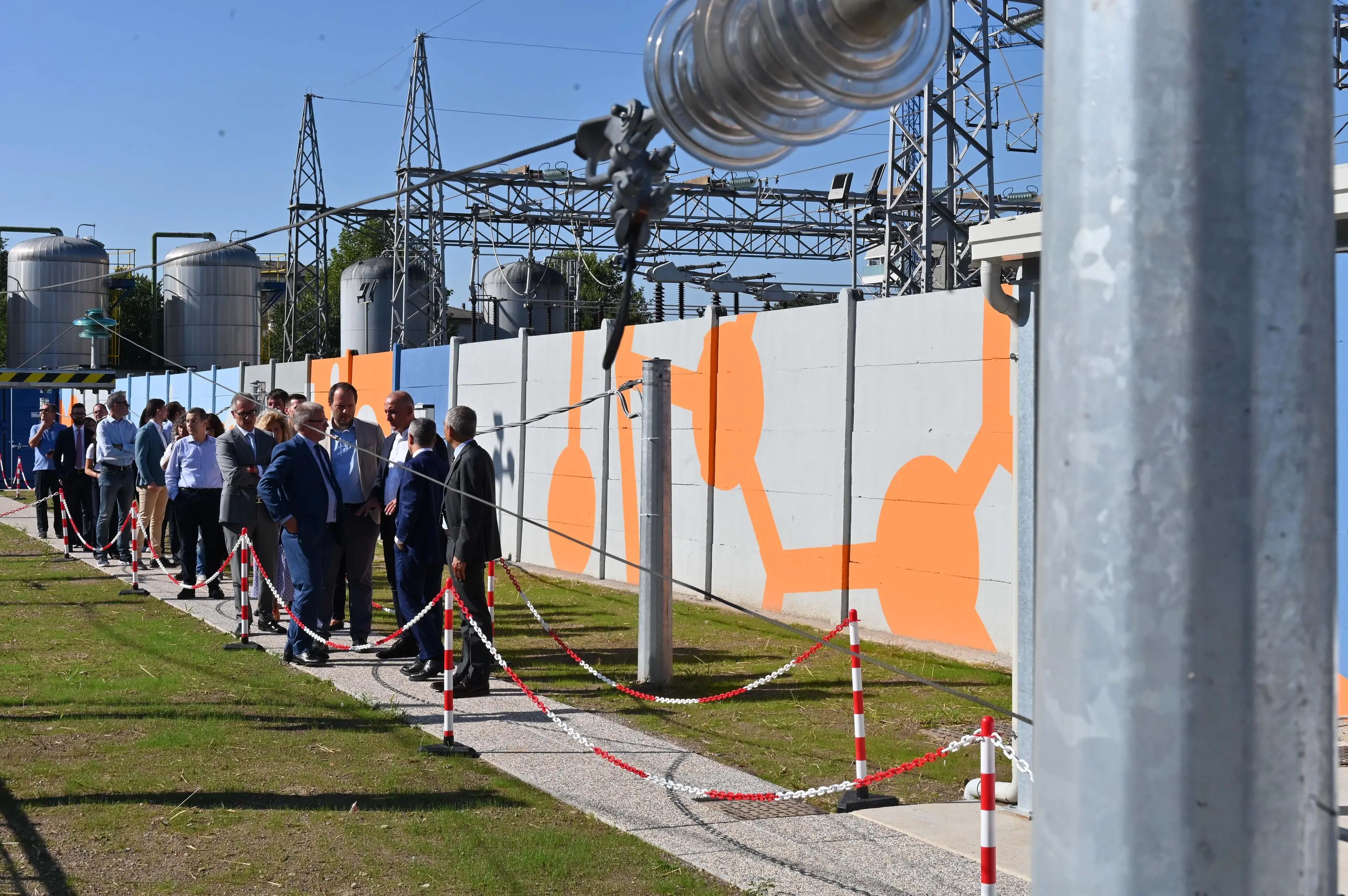 L'inaugurazione del centro di formazione di A2A a San Bartolomeo