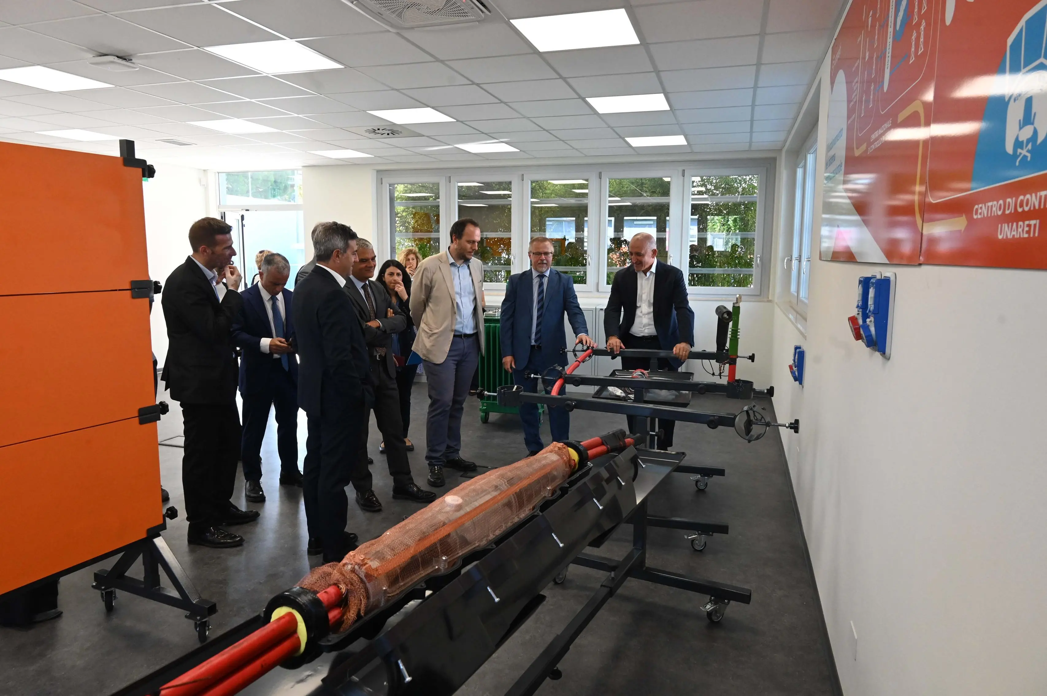 L'inaugurazione del centro di formazione di A2A a San Bartolomeo