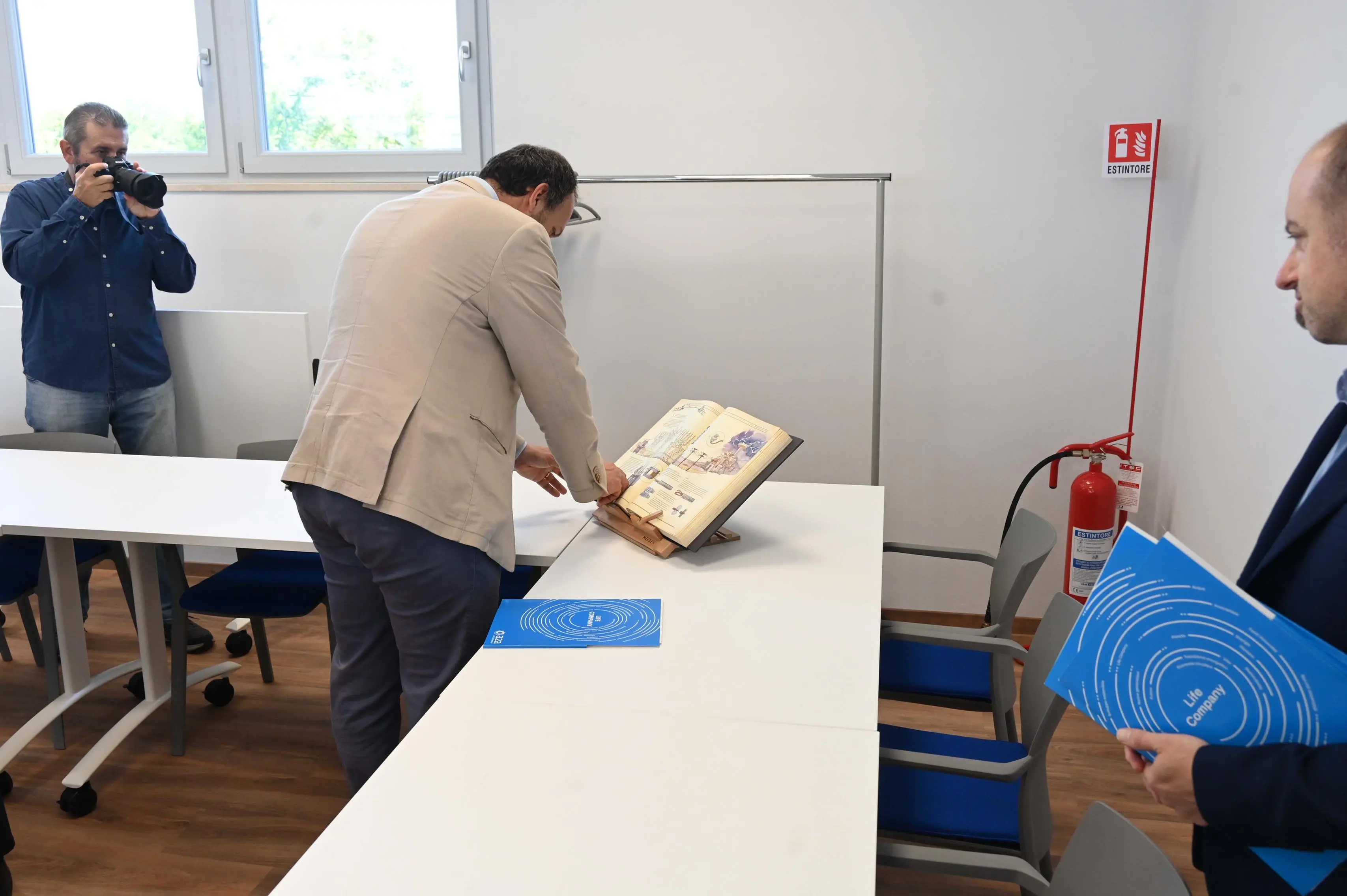 L'inaugurazione del centro di formazione di A2A a San Bartolomeo