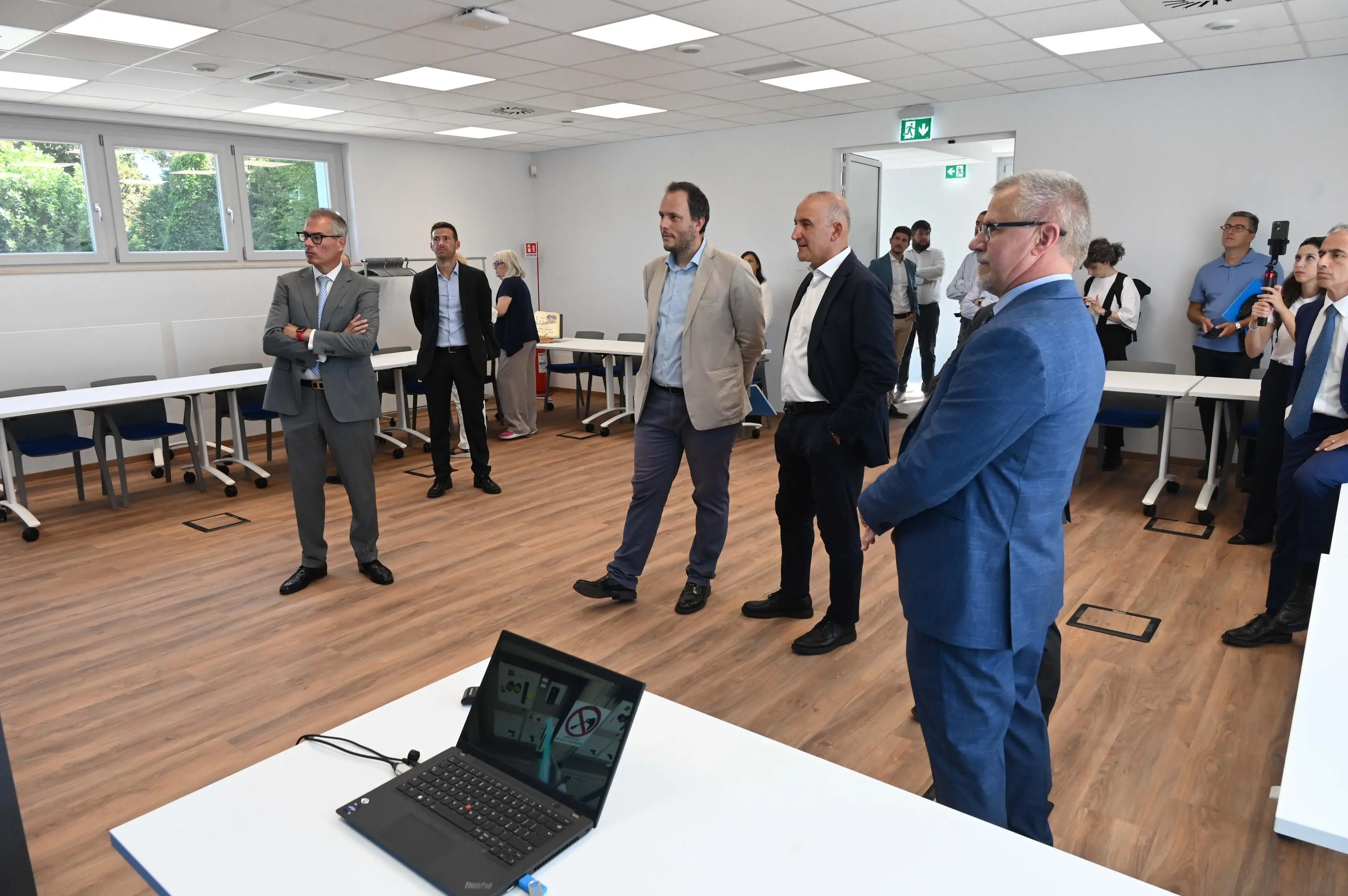 L'inaugurazione del centro di formazione di A2A a San Bartolomeo