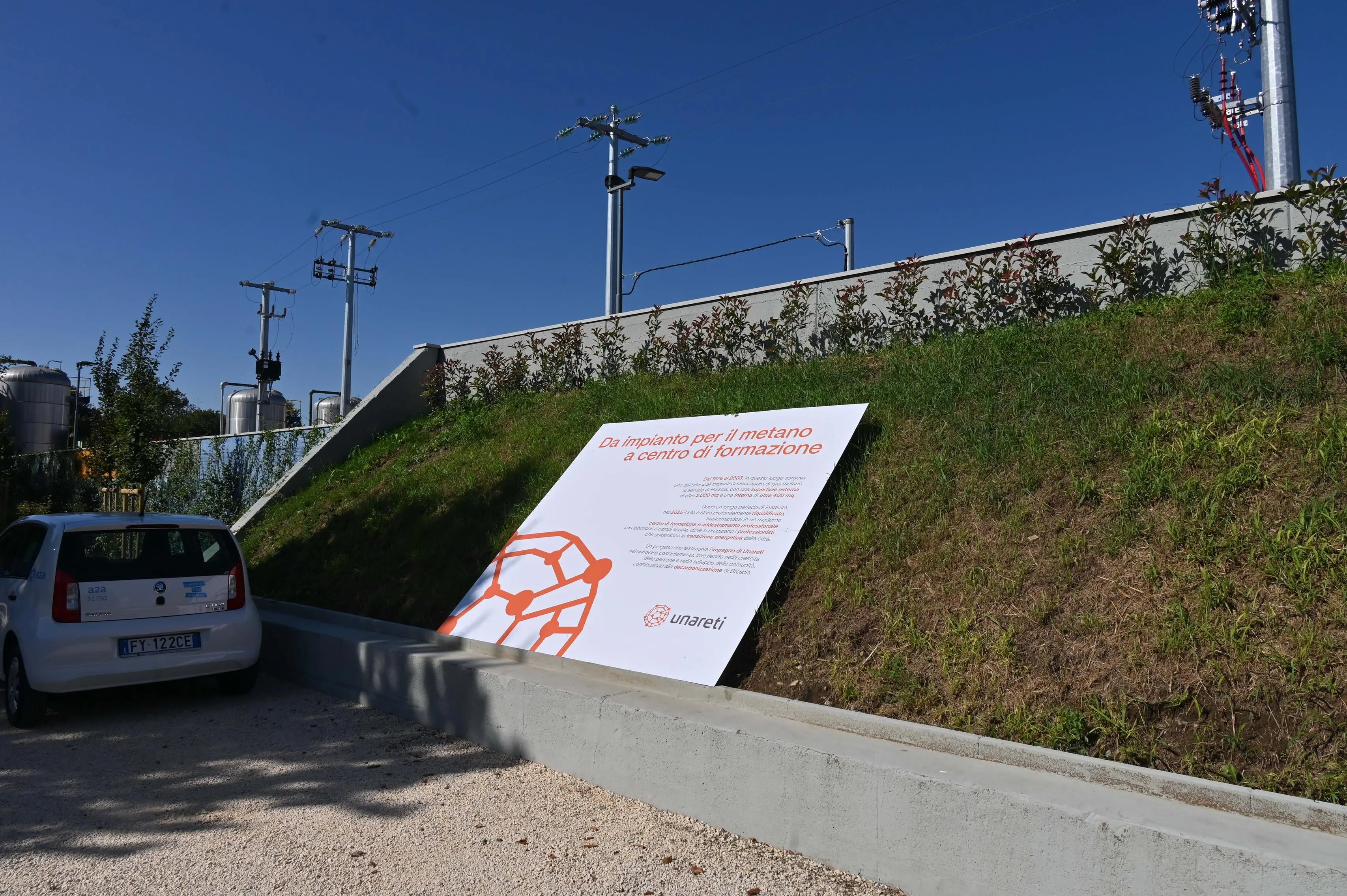 L'inaugurazione del centro di formazione di A2A a San Bartolomeo