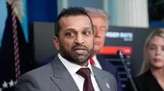 epa12293890 Federal Bureau of Investigation (FBI) director Kash Patel (L) speaks during US President Donald Trump's press conference in the James S. Brady Press Briefing Room of the White House, in Washington, DC, USA, 11 August 2025. President Trump is due to announce the deployment of the National Guard in Washington DC as part of a crime reduction strategy. EPA/YURI GRIPAS / POOL