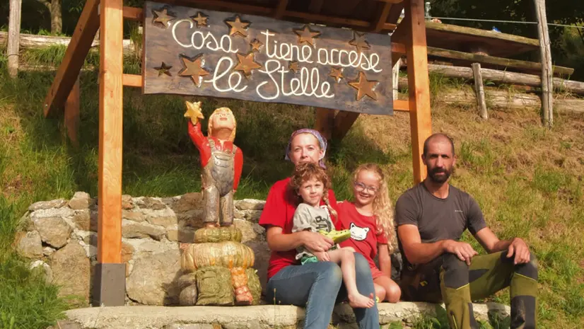 La famiglia che anima l'azienda Cosa tiene accese le stelle