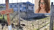 Afragola, il luogo dove è stata ritrovata, morta, la 14enne Martina Carbonaro (e la ragazza in un riquadro)