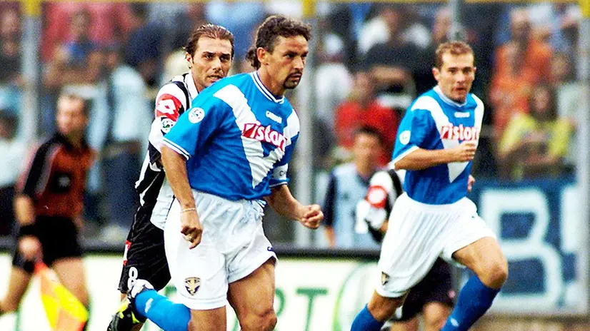 L'esordio di Roberto Baggio contro la Juventus - © www.giornaledibrescia.it