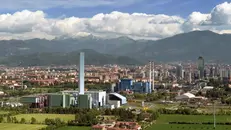 Il termoutilizzatore visto dalla Bassa