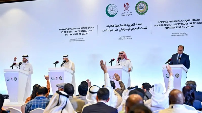 Il summit arabo-islamico a Doha - Foto Ansa © www.giornaledibrescia.it