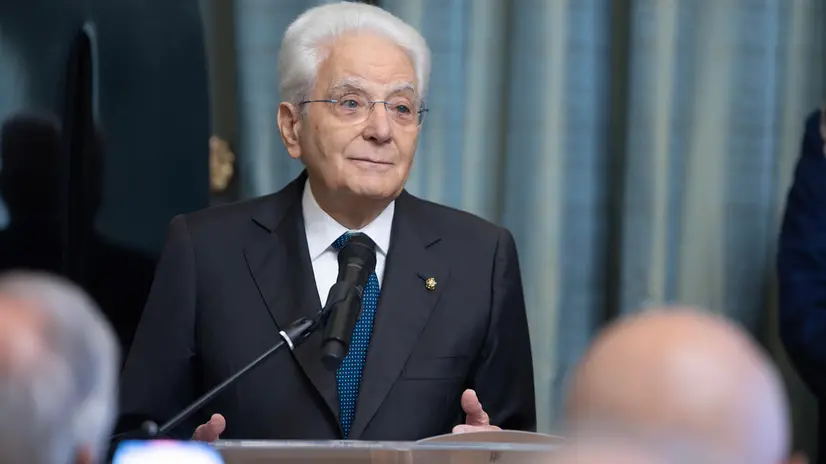 Il Presidente della Repubblica Sergio Mattarella in occasione della cerimonia di consegna del Premio Burgio (foto di Francesco Ammendola - Ufficio per la Stampa e la Comunicazione della Presidenza della Repubblica)
