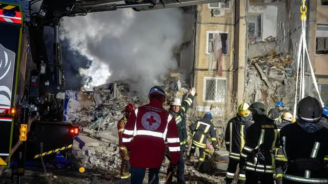 Gli effetti di un attacco russo in Ucraina - Foto Epa © www.giornaledibrescia.it