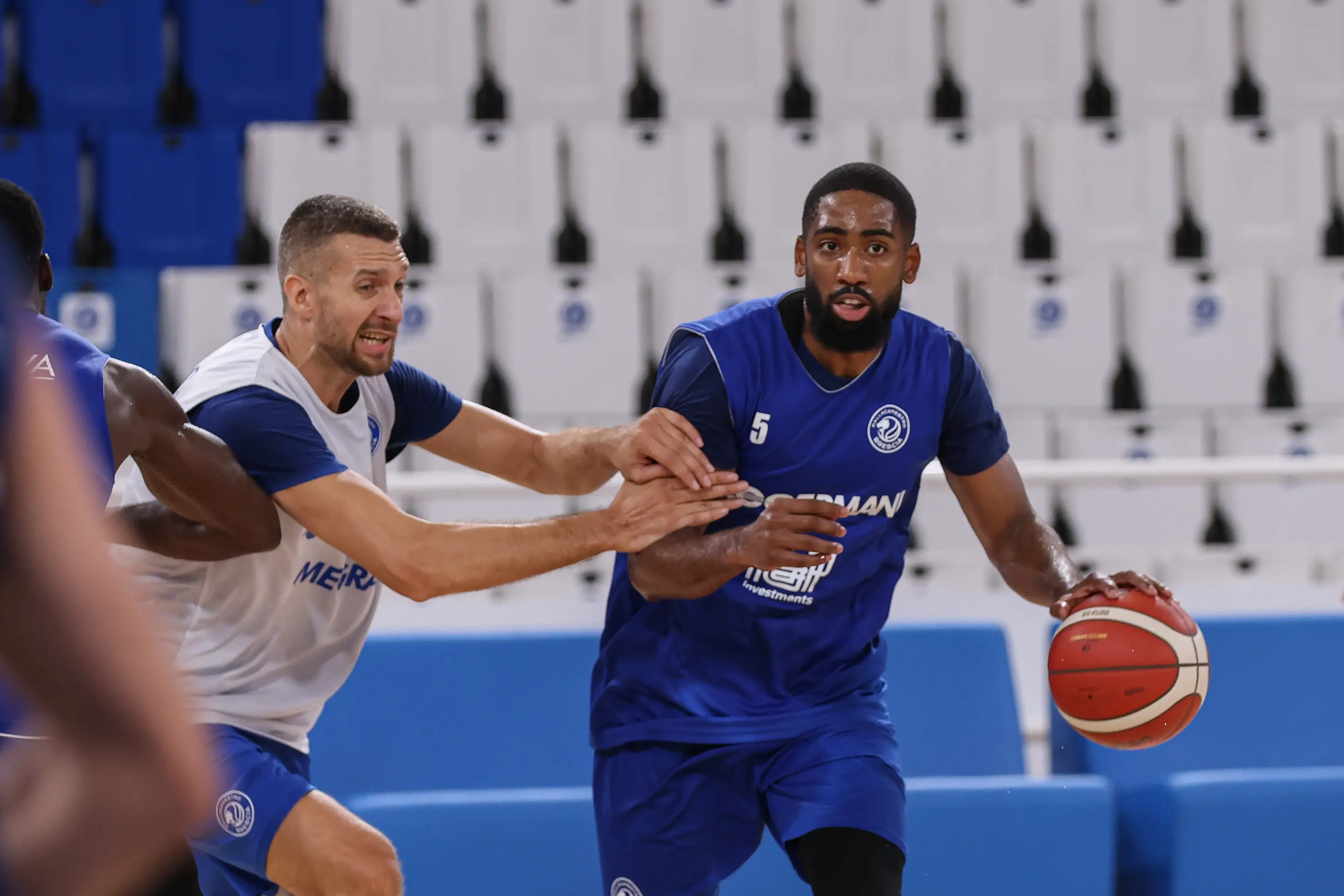Allenamento a porte aperte per la Germani