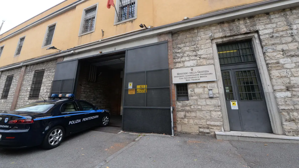 Il carcere Nerio Fischione di Canton Mombello - © www.giornaledibrescia.it