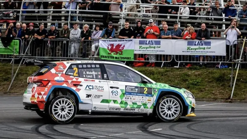 Il bresciano Andrea Mabellini, atteso al Rally 1000 Miglia 2025