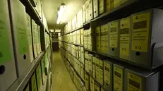 L'interno dell'archivio di Stato di Brescia - Foto New Reporter Nicoli © www.giornaledibrescia.it