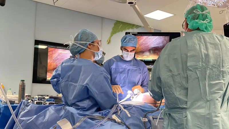 Un momento dell'intervento