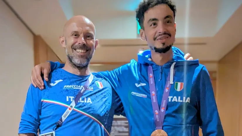 Tiberti con Aouani