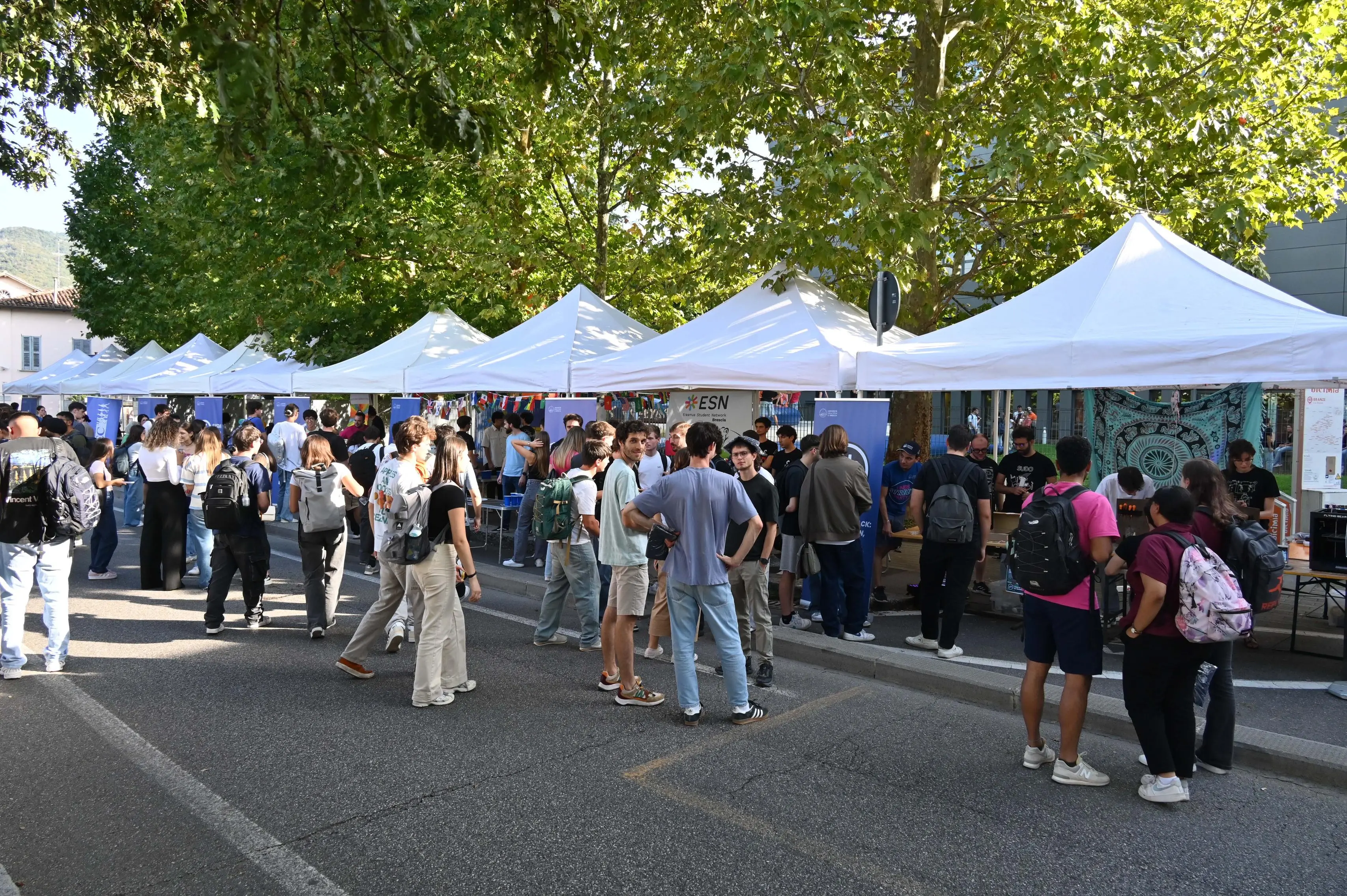 In via Branze l'UniBs Street Party