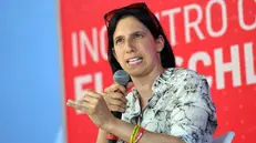 La Segretaria del Partito Democratico Elly Schlein ospite della Festa de Il Fatto Quotidiano al Circo Massimo Roma, 13 settembre 2025 ANSA/FABIO CIMAGLIA