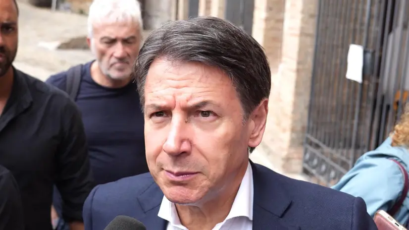 Giuseppe Conte (M5s) a Macerata