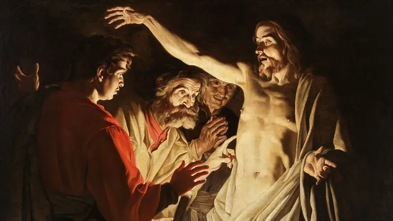 L'incredulità di San Tommaso - collezione privata ©Fotostudio Rapuzzi