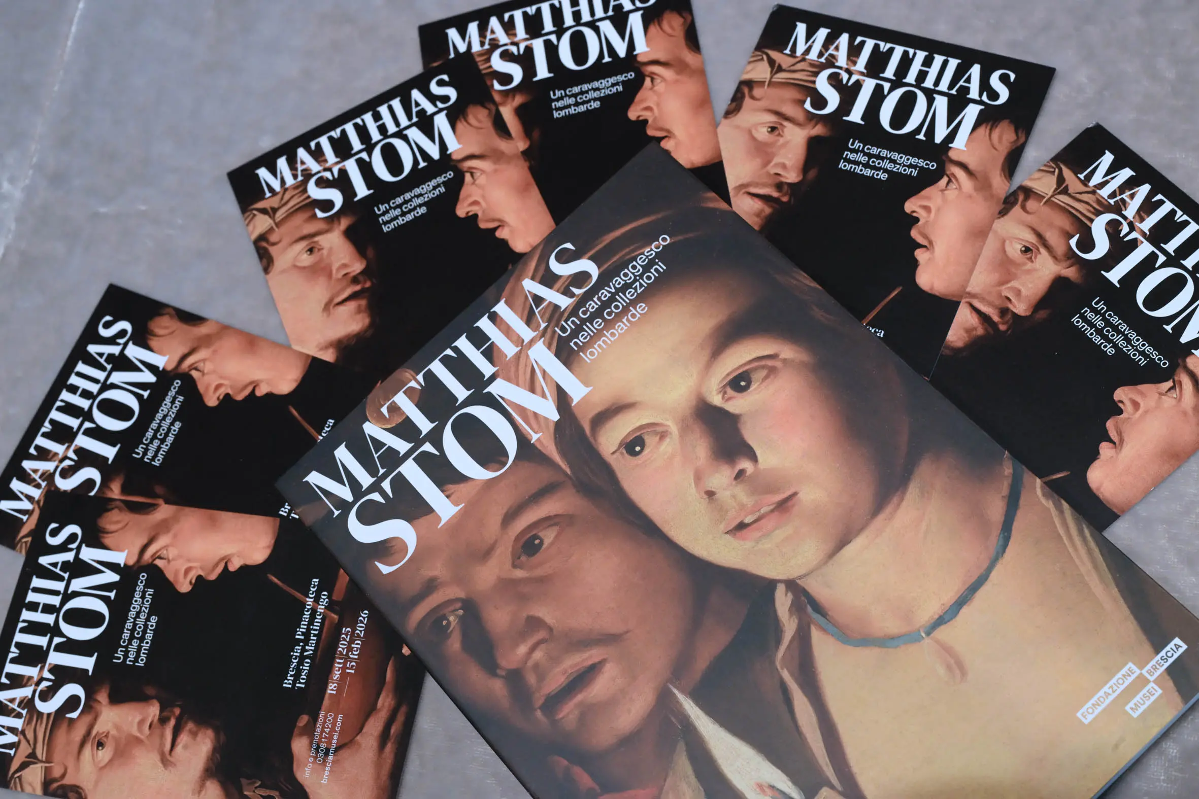 SPETTACOLI BRESCIA PINACOTECA TOSIO MARTINENGO CONFERENZA STAMPA INAUGURAZIONE MOSTRA DI MATTHIAS STOM NELLA FOTO MOMENTI CONFERENZA STAMPA 18/09/2025 newreporter©favretto