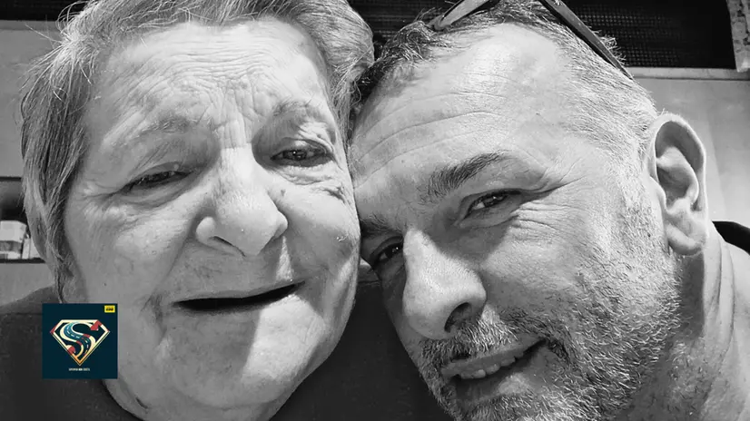 Mamma Marina e il figlio Stefano