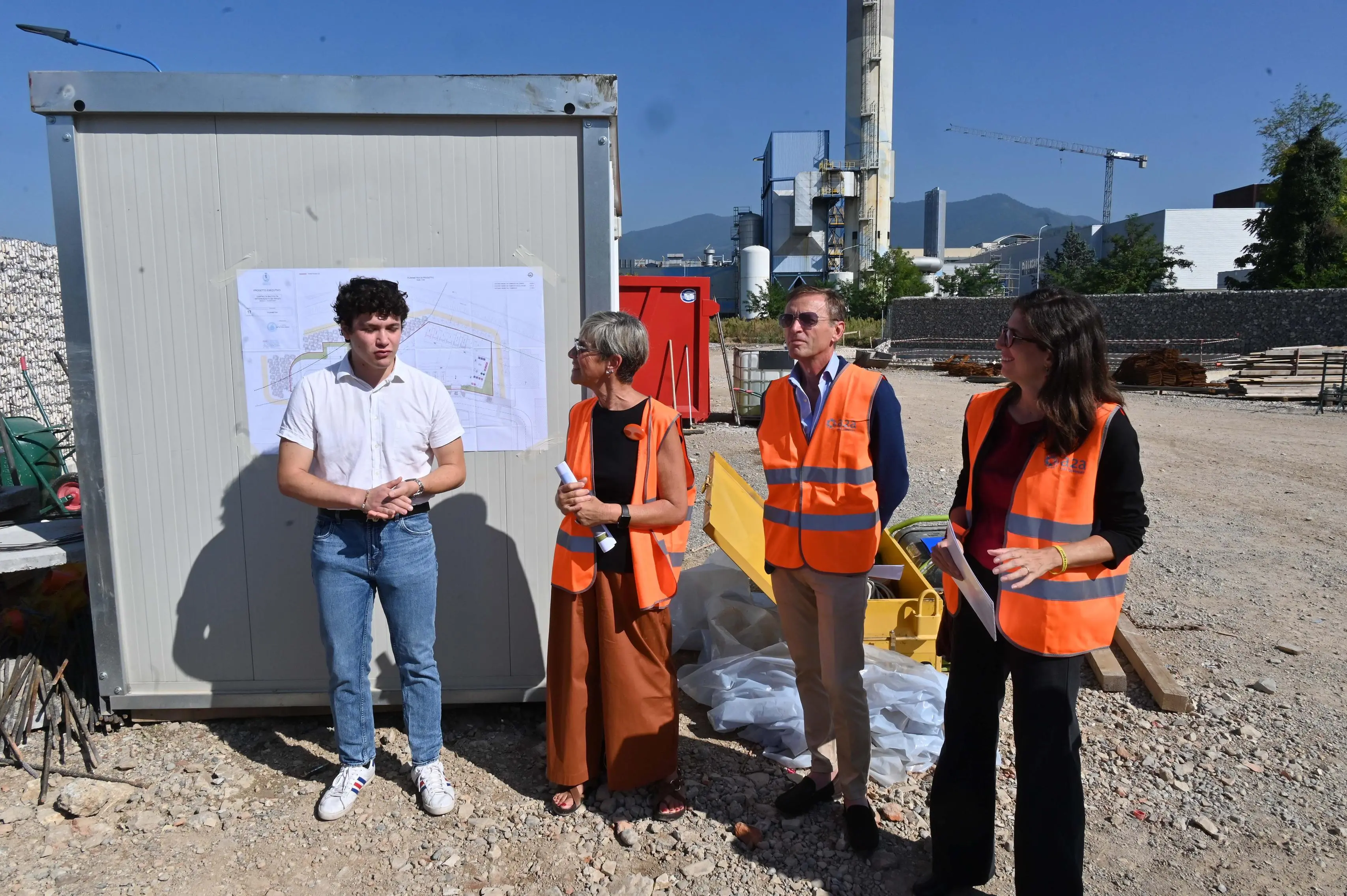 Nuovo centro di raccolta rifiuti in via Pertusati a Brescia