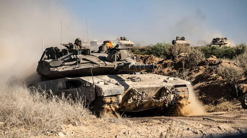 Le truppe della 98a Divisione delle Forze di difesa Israeliane entrano nella città di Gaza, mentre l'esercito avvia una nuova offensiva contro Hamas nella zona, 16 settembre. ANSA/X-Idf +++ FOTO DIFFUSA DALL'UFFICIO STAMPA IDF - USARE SOLO PER ILLUSTRARE OGGI LA NOTIZIA INDICATA NEL TITOLO - NON ARCHIVIARE - NON VENDERE - NON USARE PER FINI NON GIORNALISTICI – NPK +++