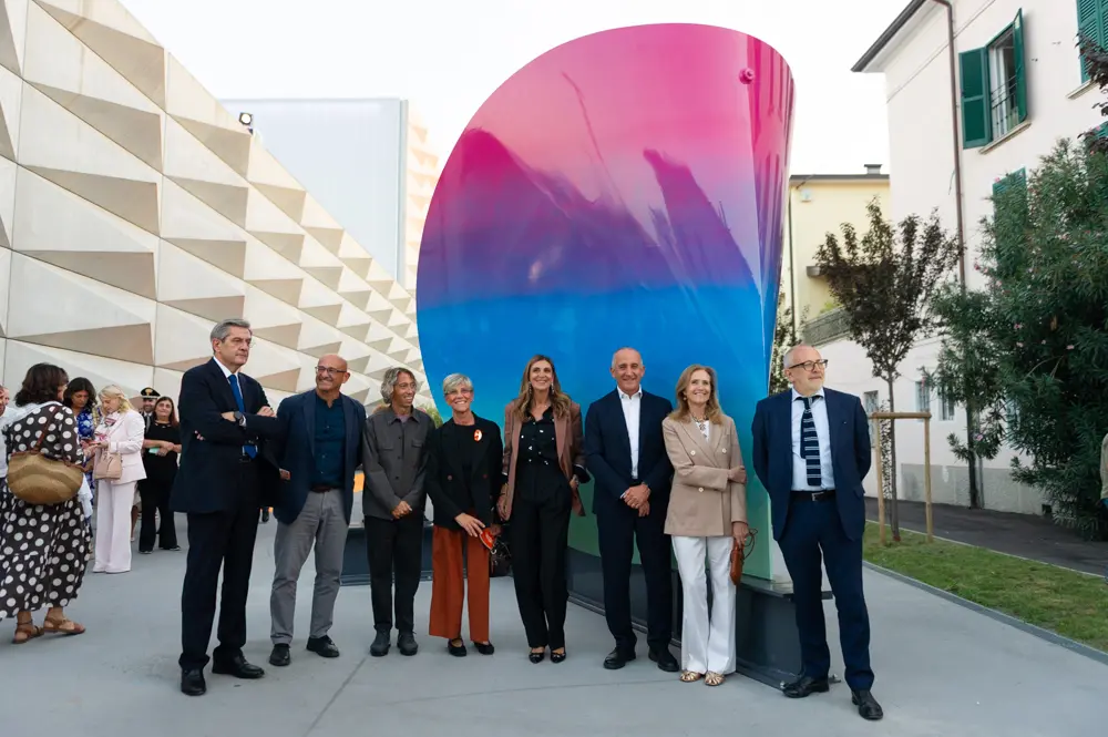 L'opera di Tuttofuoco al Teatro Borsoni