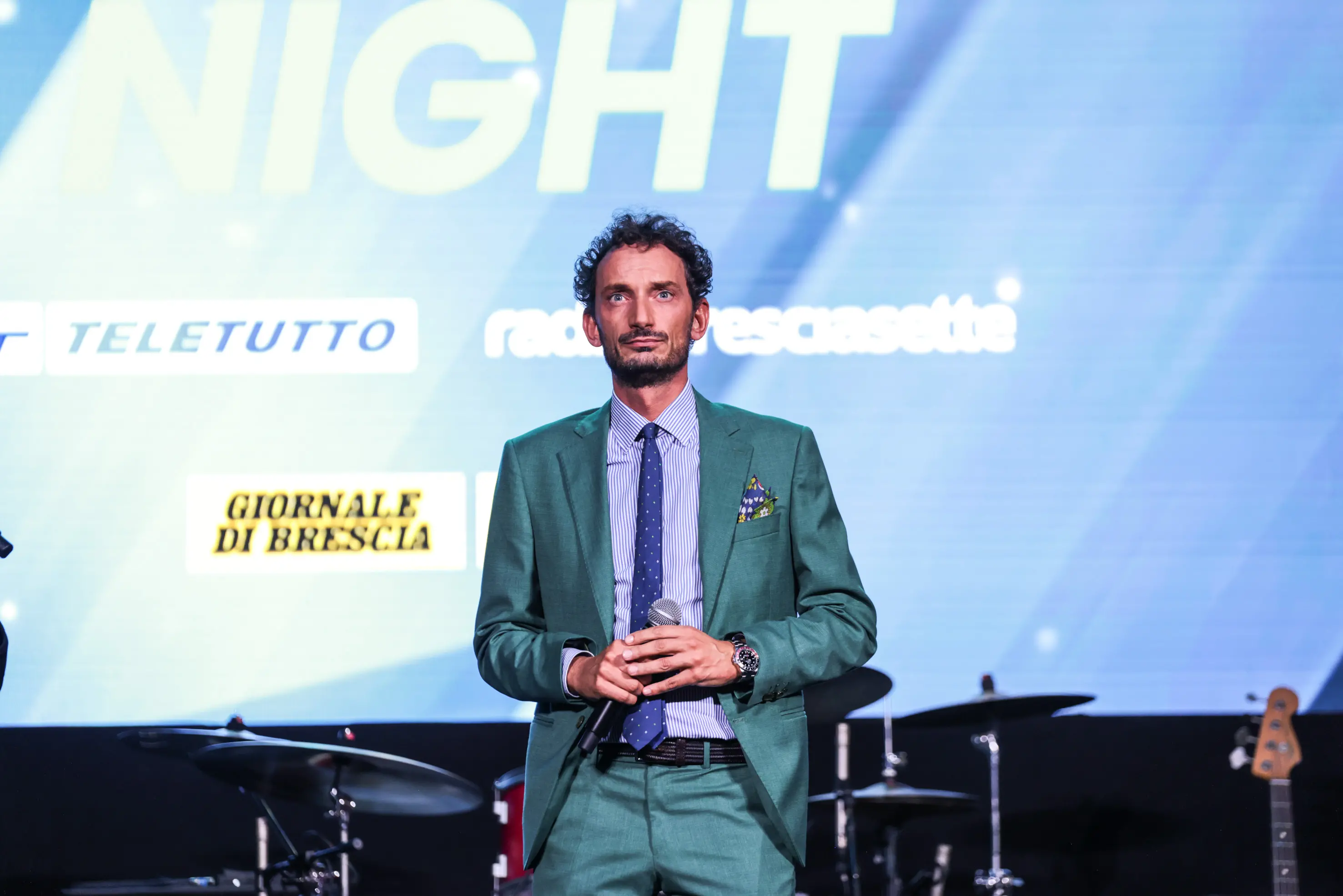 Open night, sul palco del Centro stampa quotidiani di Erbusco