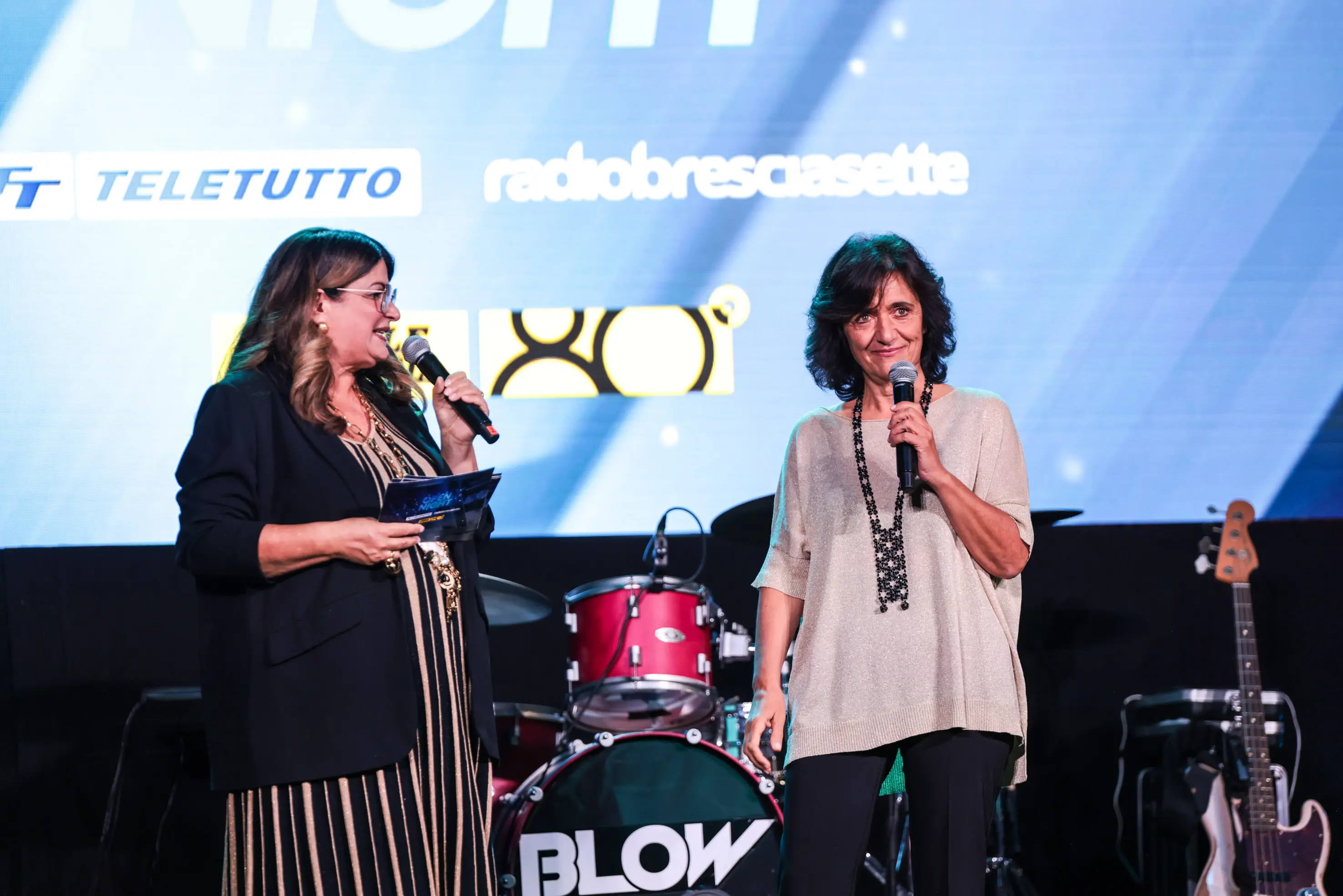 Open night, sul palco del Centro stampa quotidiani di Erbusco