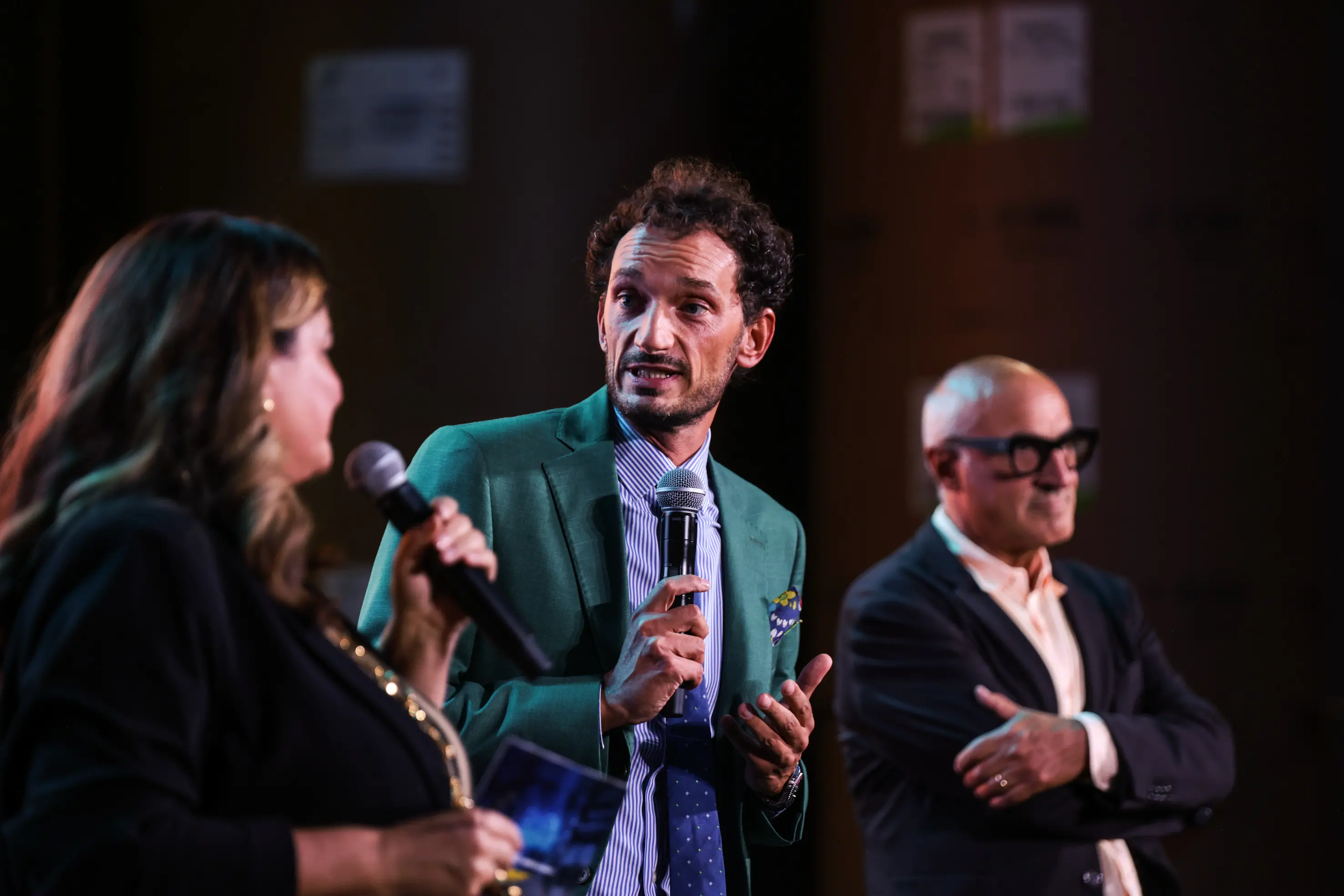 Open night, sul palco del Centro stampa quotidiani di Erbusco