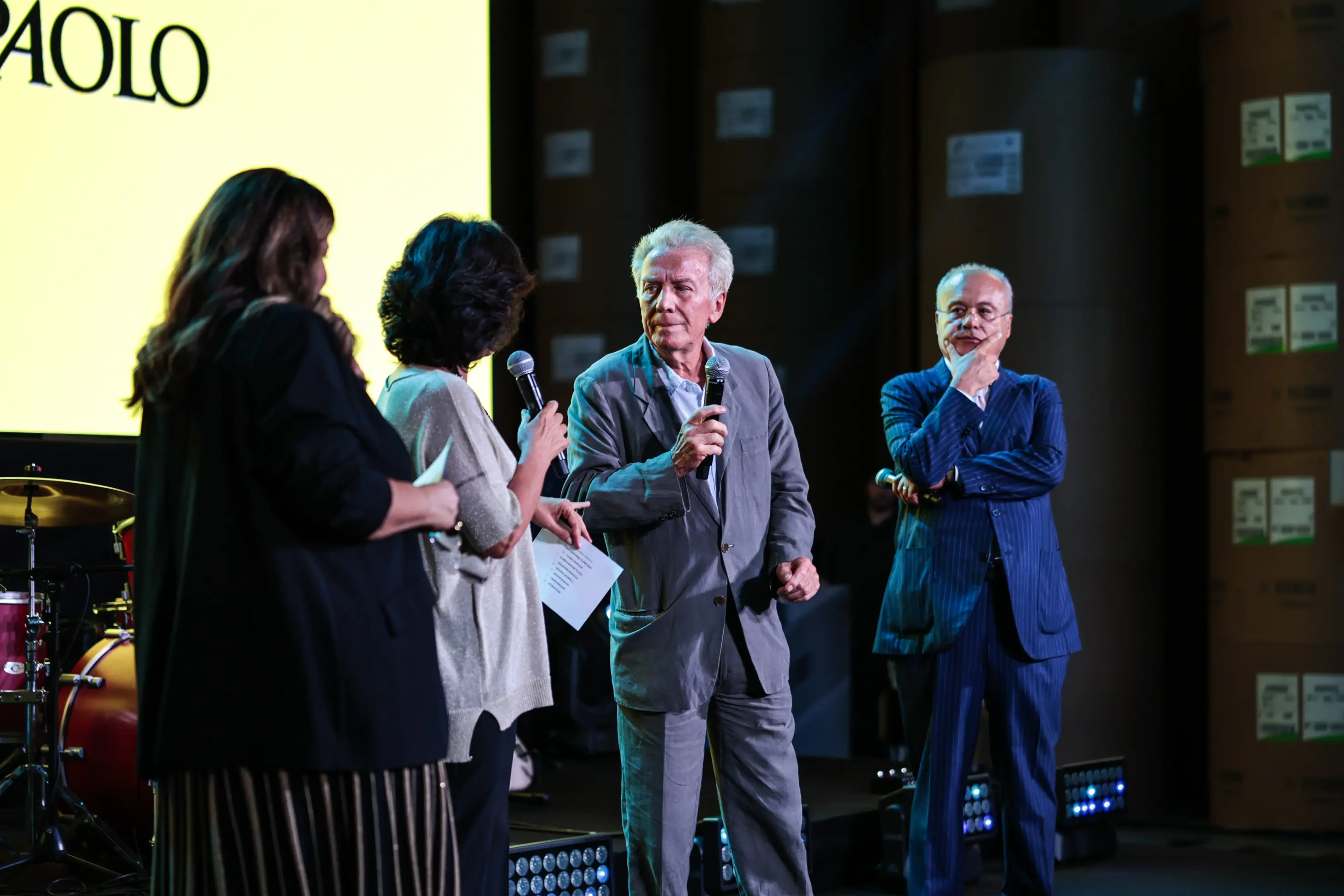 Open night, sul palco del Centro stampa quotidiani di Erbusco