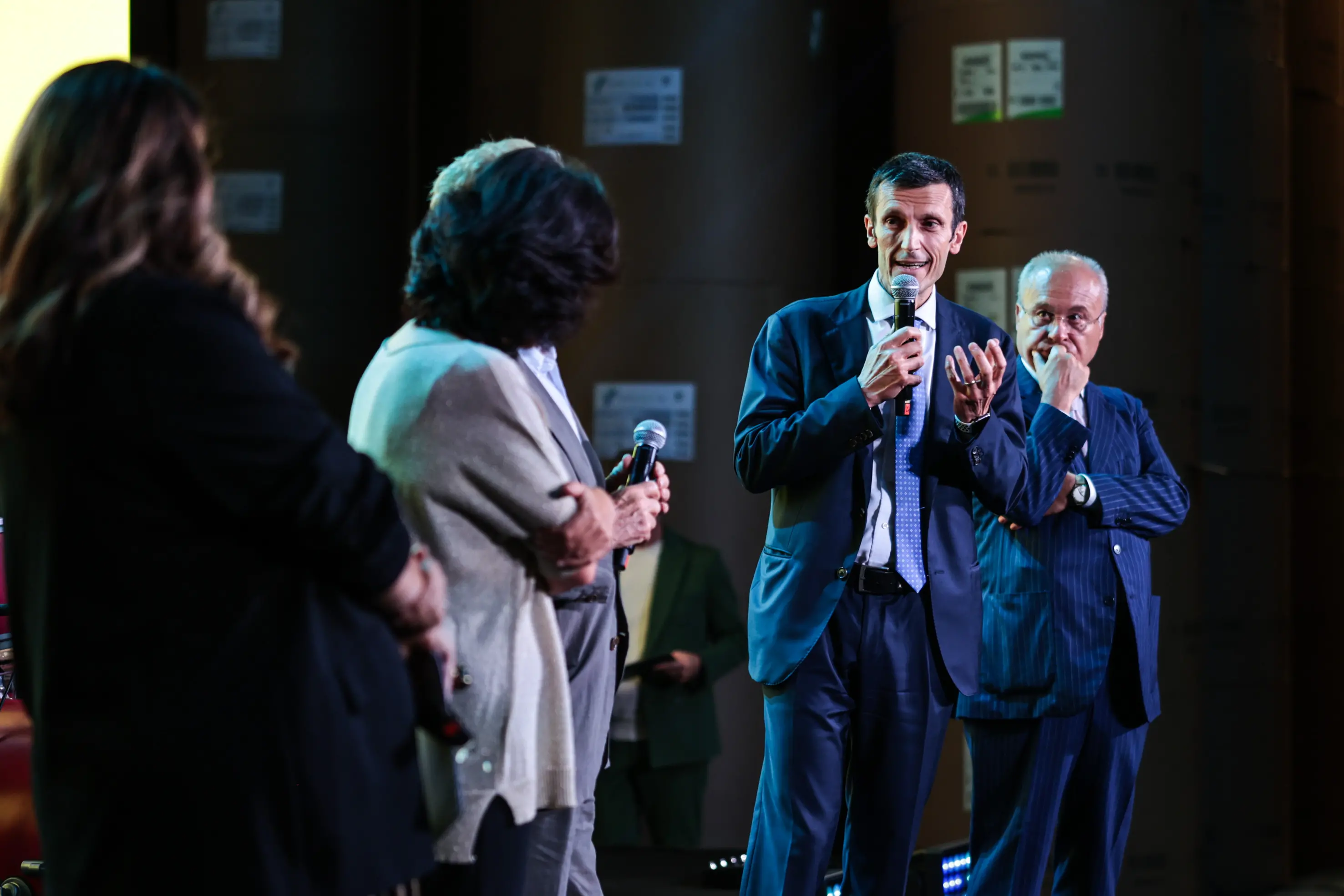 Open night, sul palco del Centro stampa quotidiani di Erbusco