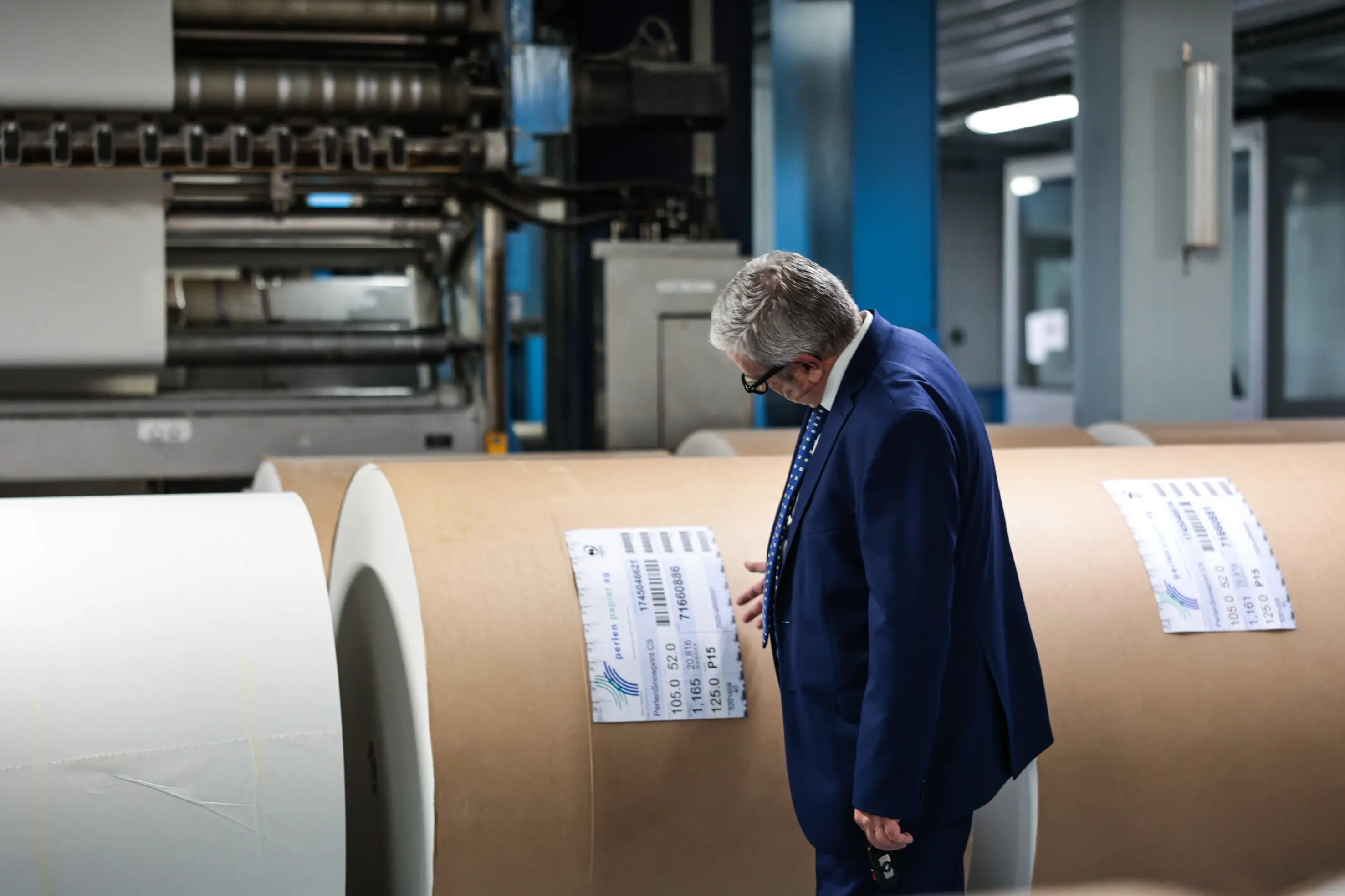 Il Centro stampa quotidiani di Erbusco