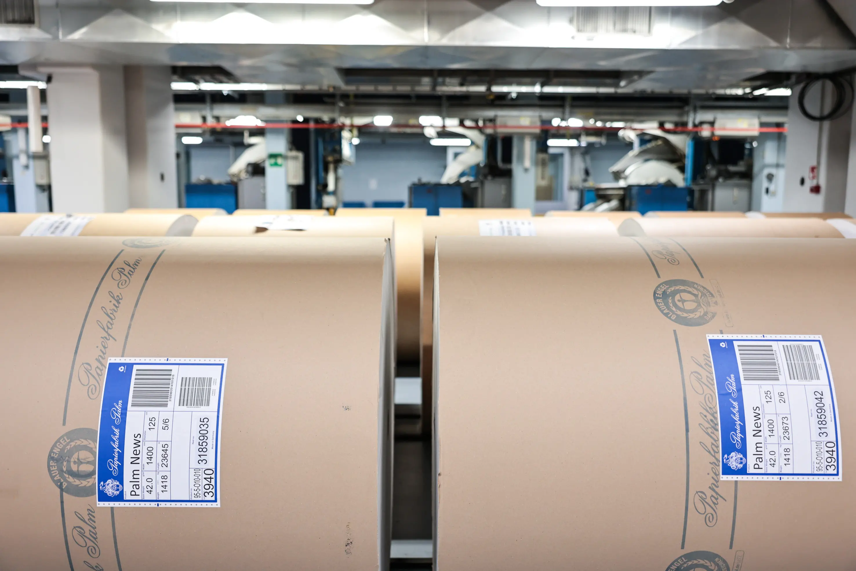 Il Centro stampa quotidiani di Erbusco