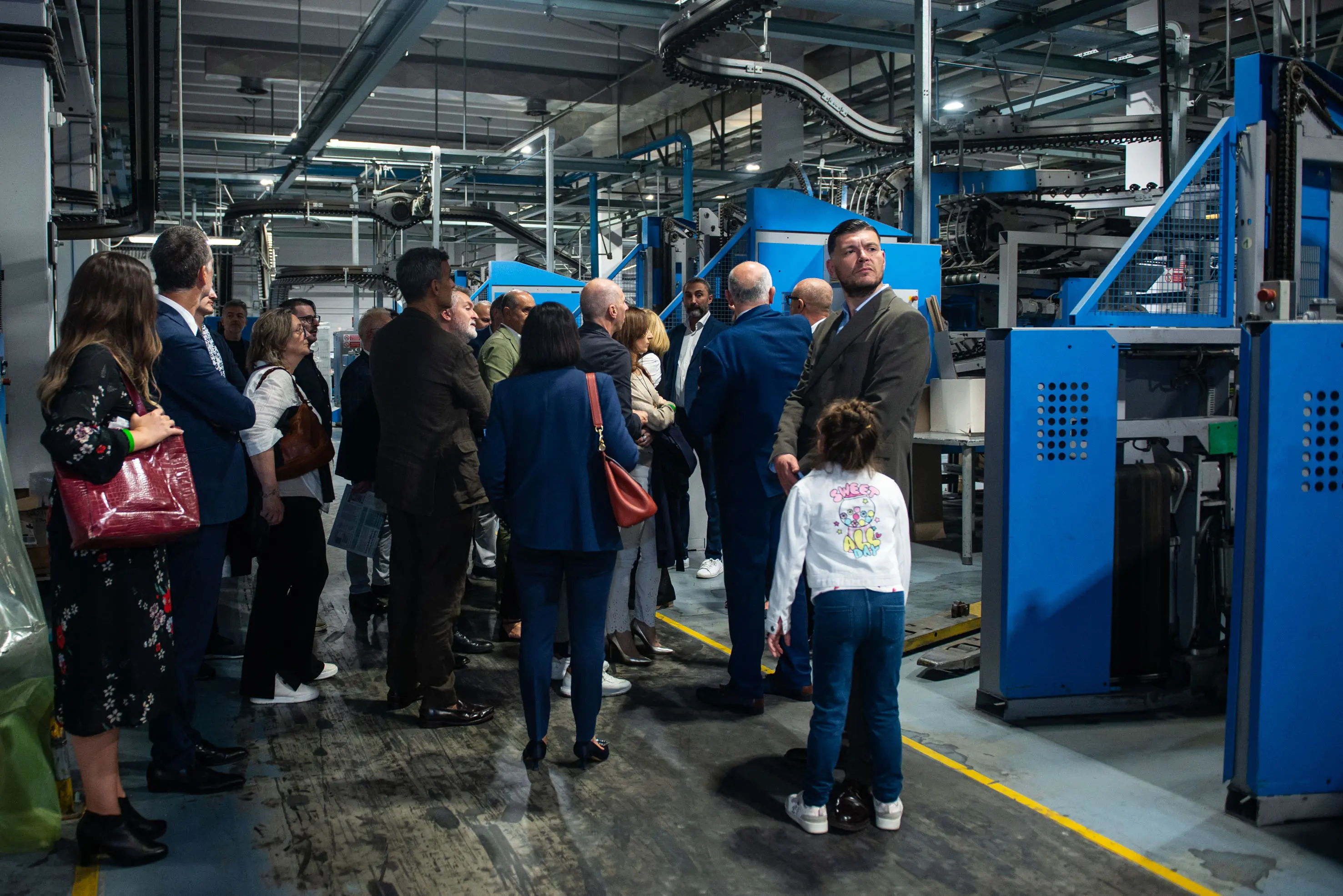 Il Centro stampa quotidiani di Erbusco