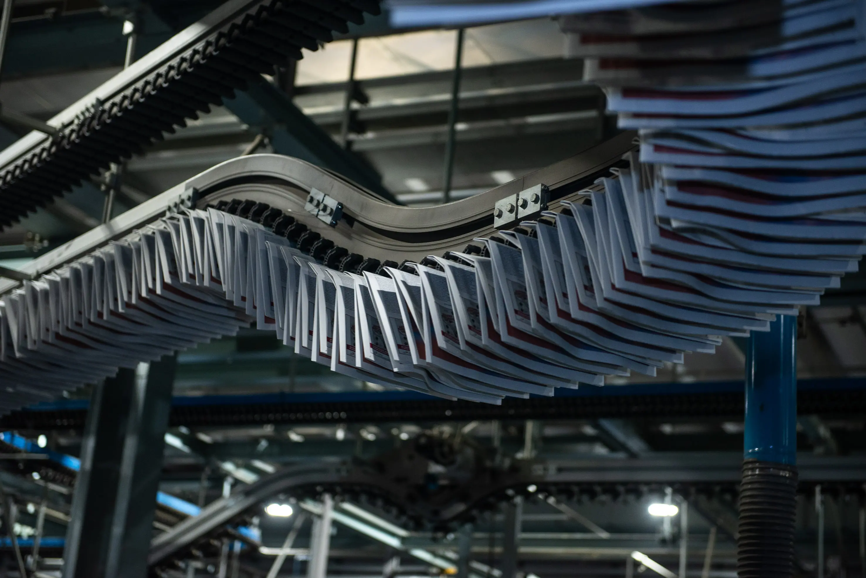 Il Centro stampa quotidiani di Erbusco