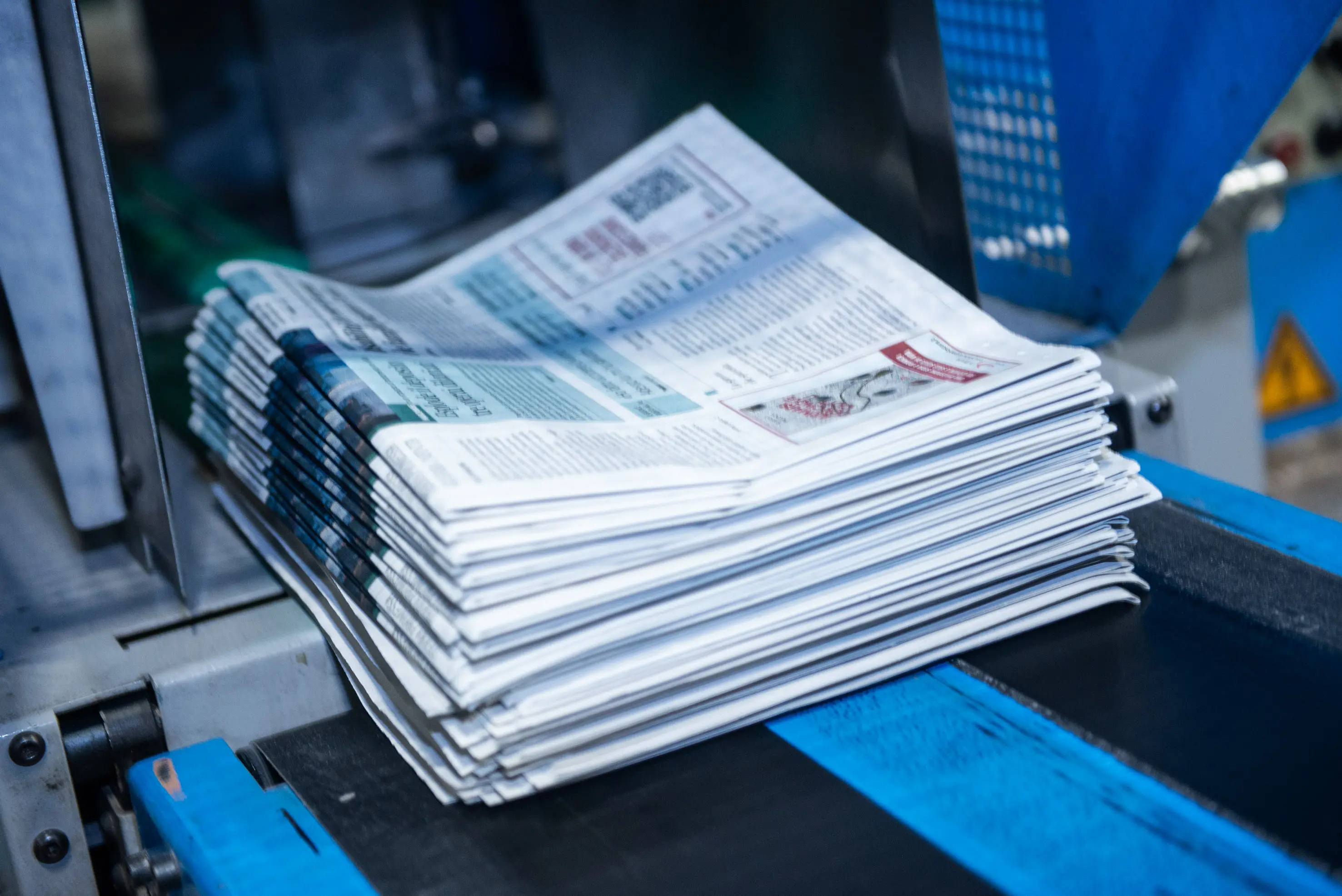 Il Centro stampa quotidiani di Erbusco