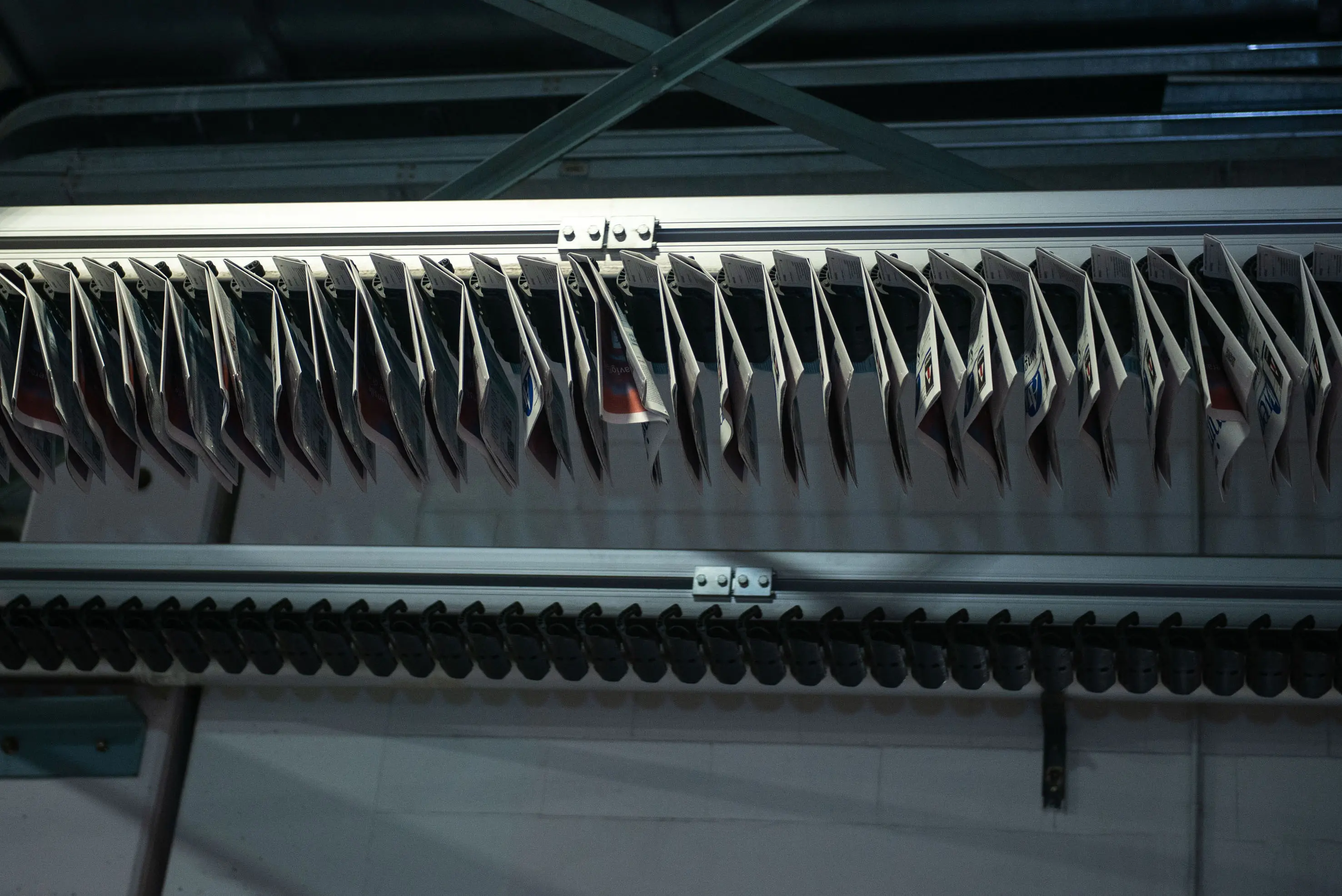 Il Centro stampa quotidiani di Erbusco