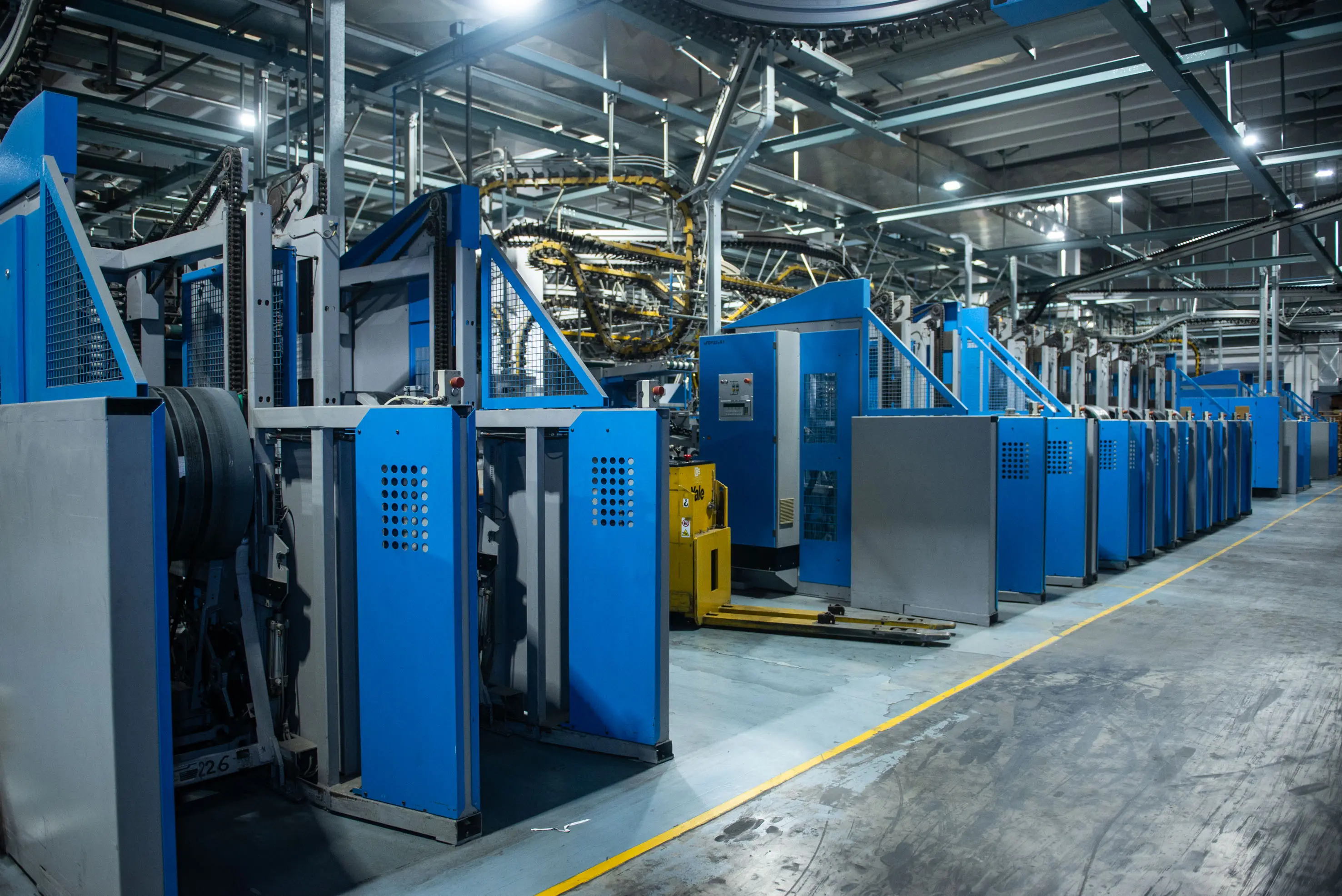 Il Centro stampa quotidiani di Erbusco